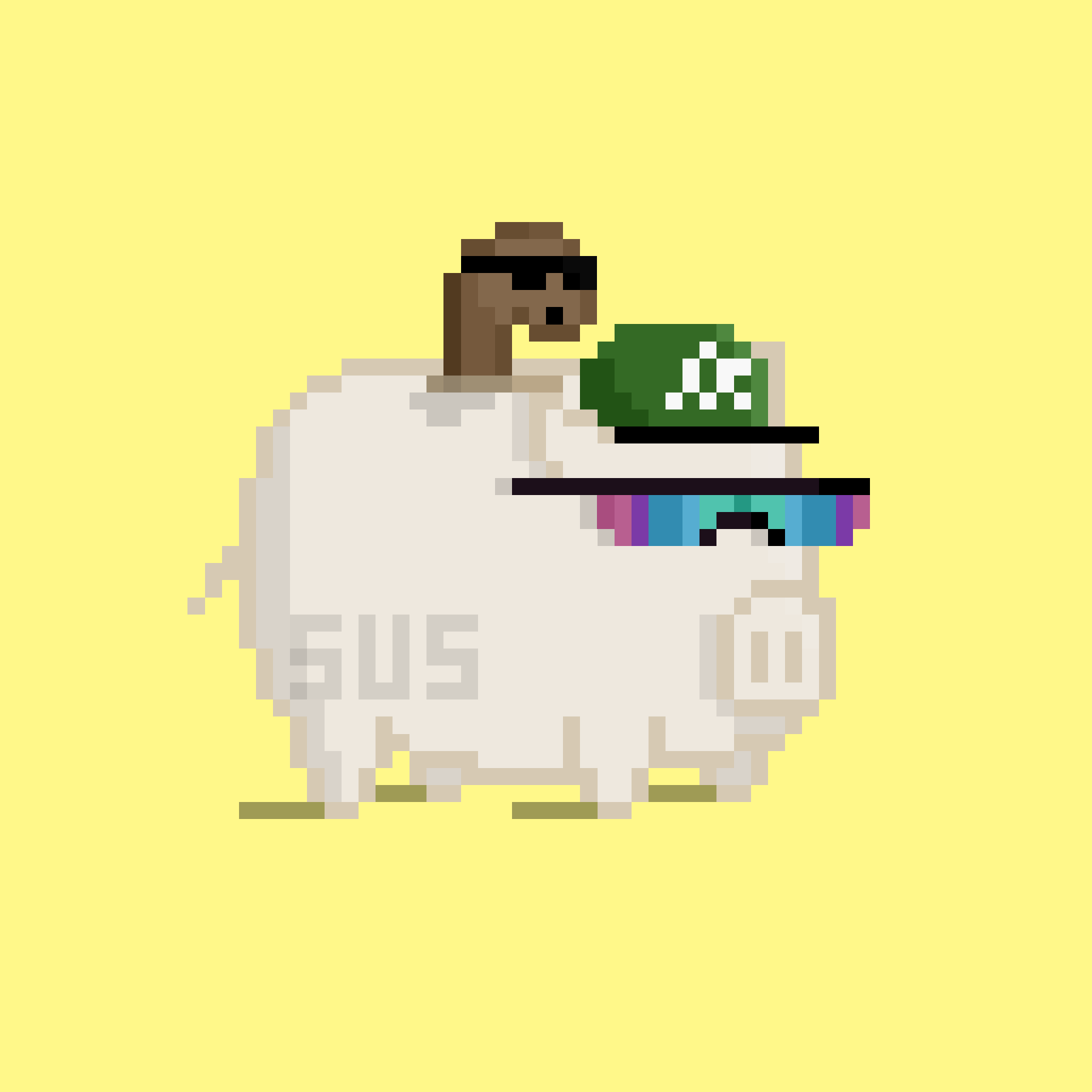 Pixel Pigs #347 NFT on Algorand