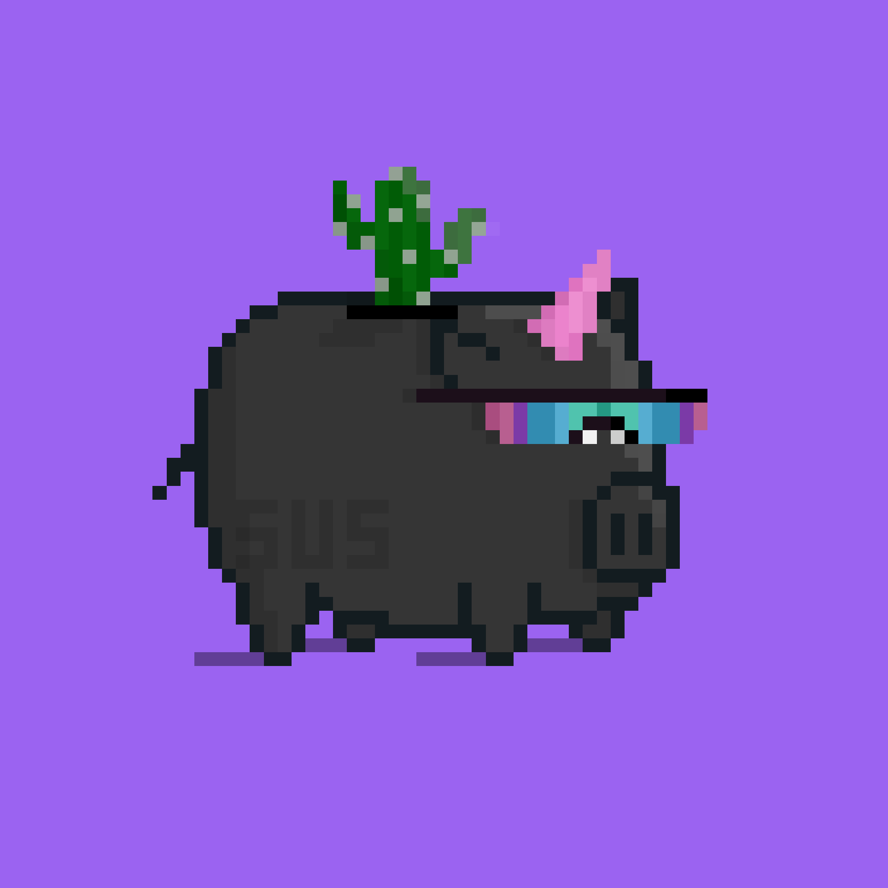 Pixel Pigs #348 NFT on Algorand