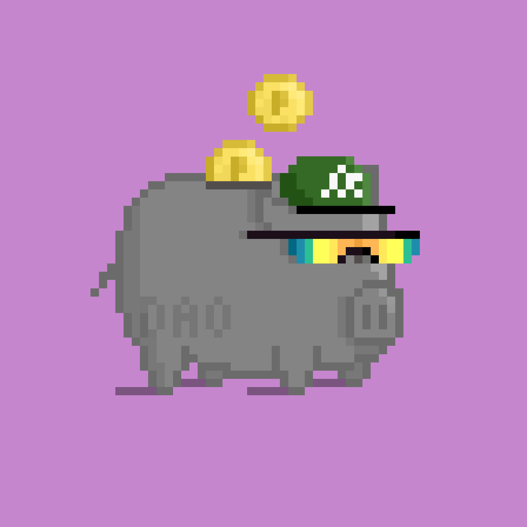 Pixel Pigs #38 NFT on Algorand