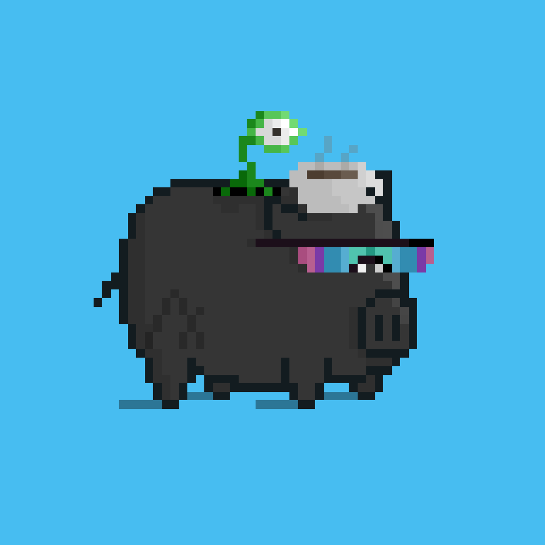 Pixel Pigs #380 NFT on Algorand