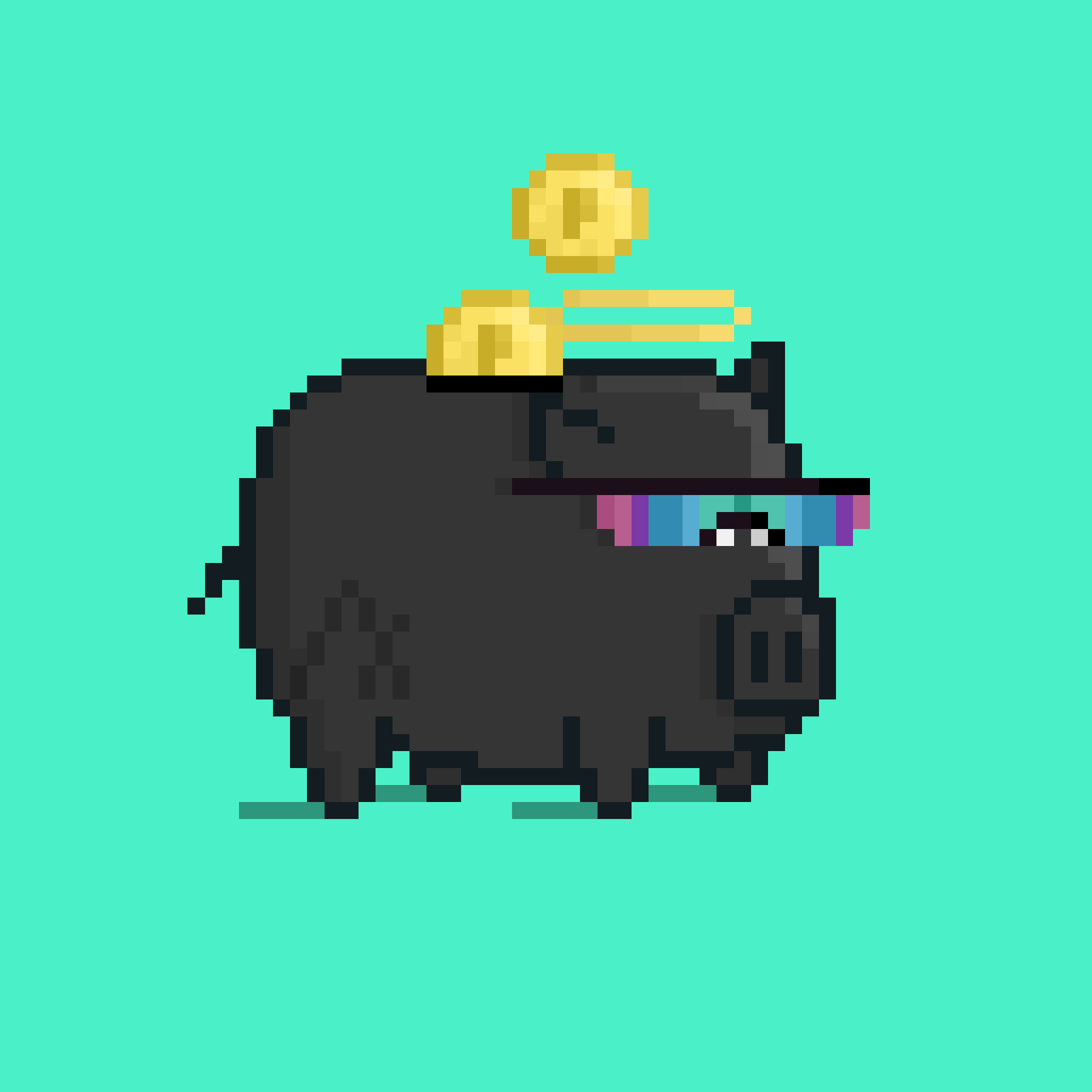 Pixel Pigs #381 NFT on Algorand