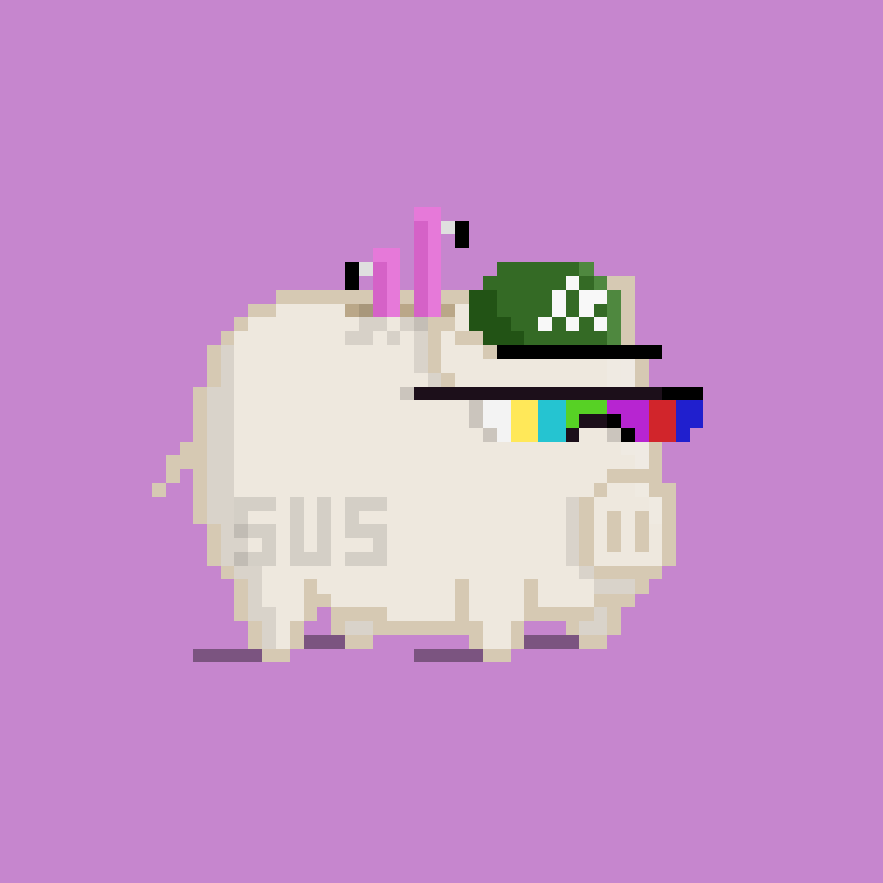 Pixel Pigs #384 NFT on Algorand