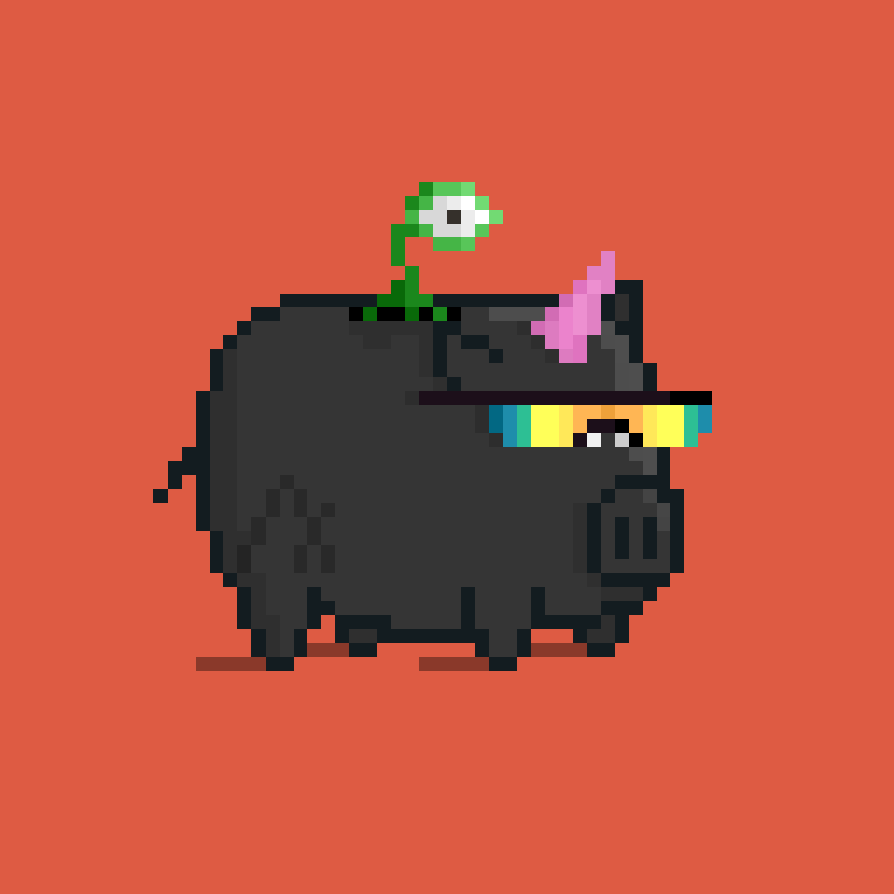 Pixel Pigs #428 NFT on Algorand