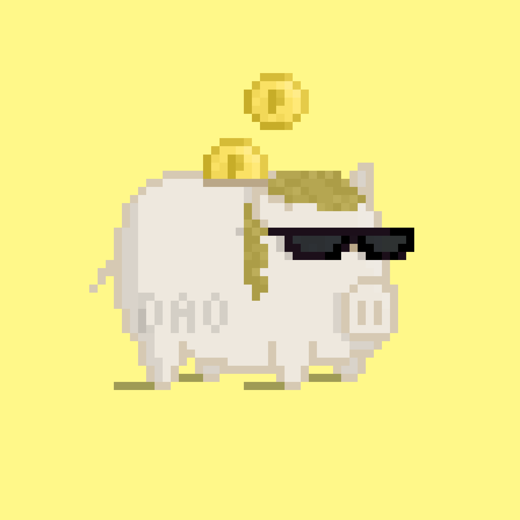 Pixel Pigs #43 NFT on Algorand