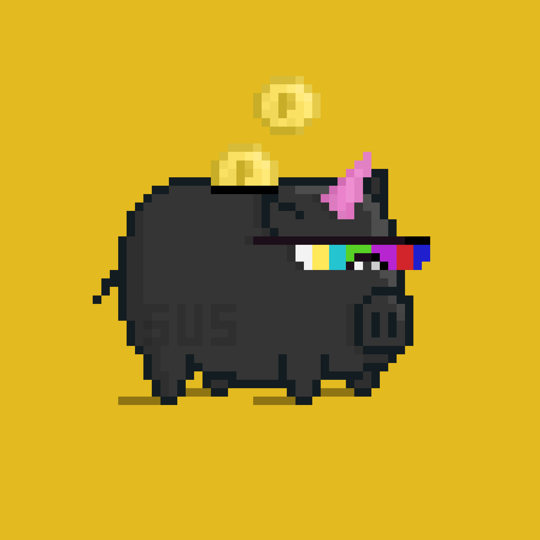 Pixel Pigs #45 NFT on Algorand