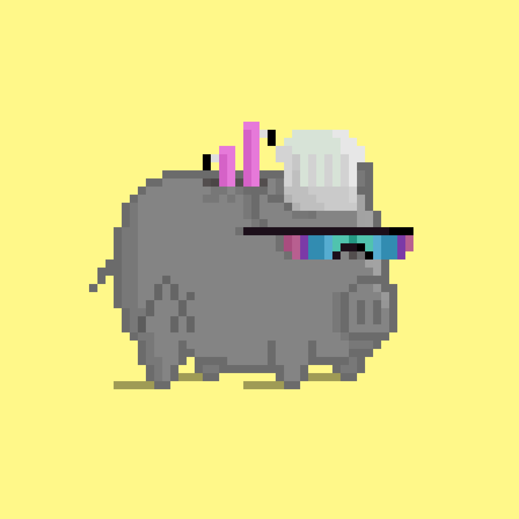 Pixel Pigs #47 NFT on Algorand