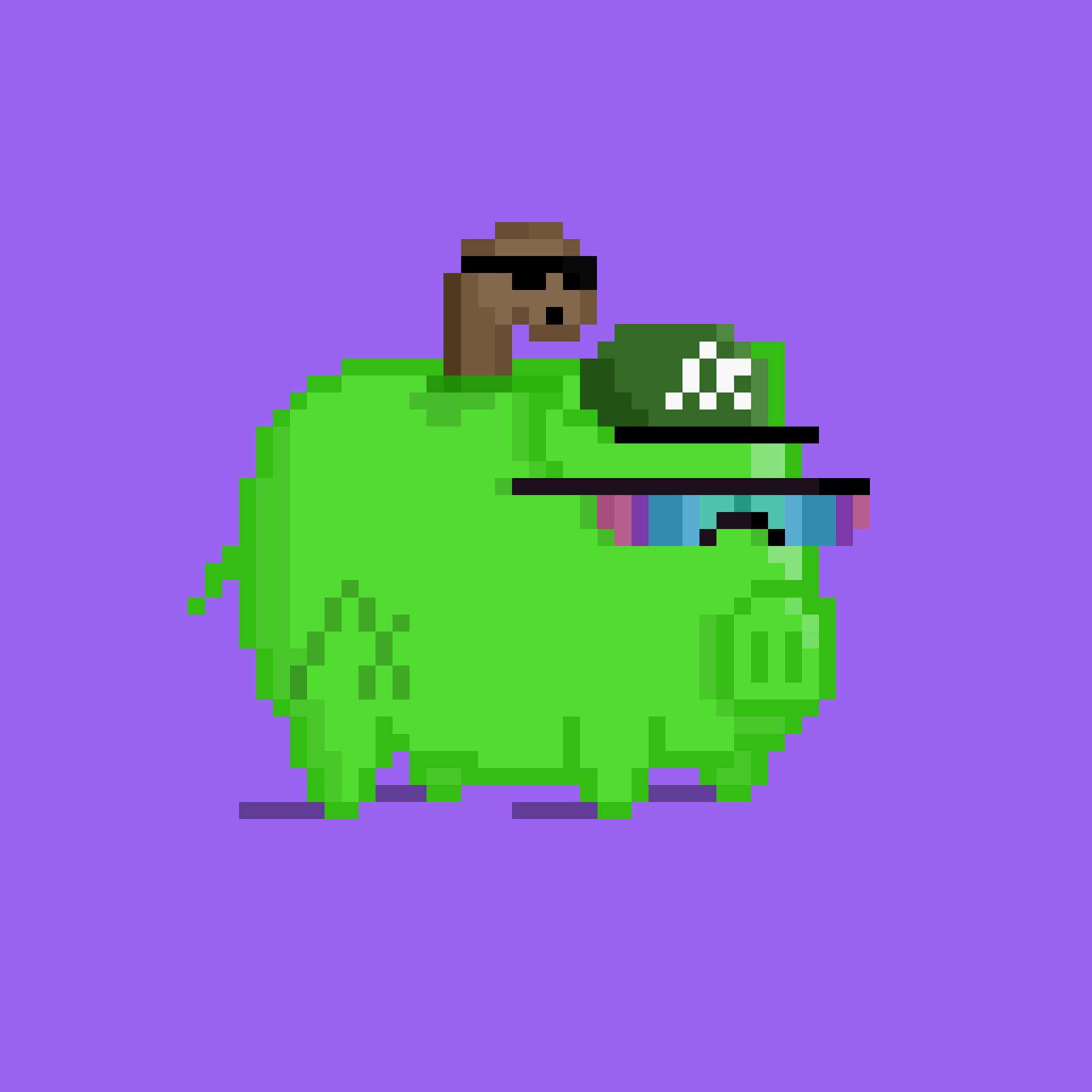 Pixel Pigs #48 NFT on Algorand
