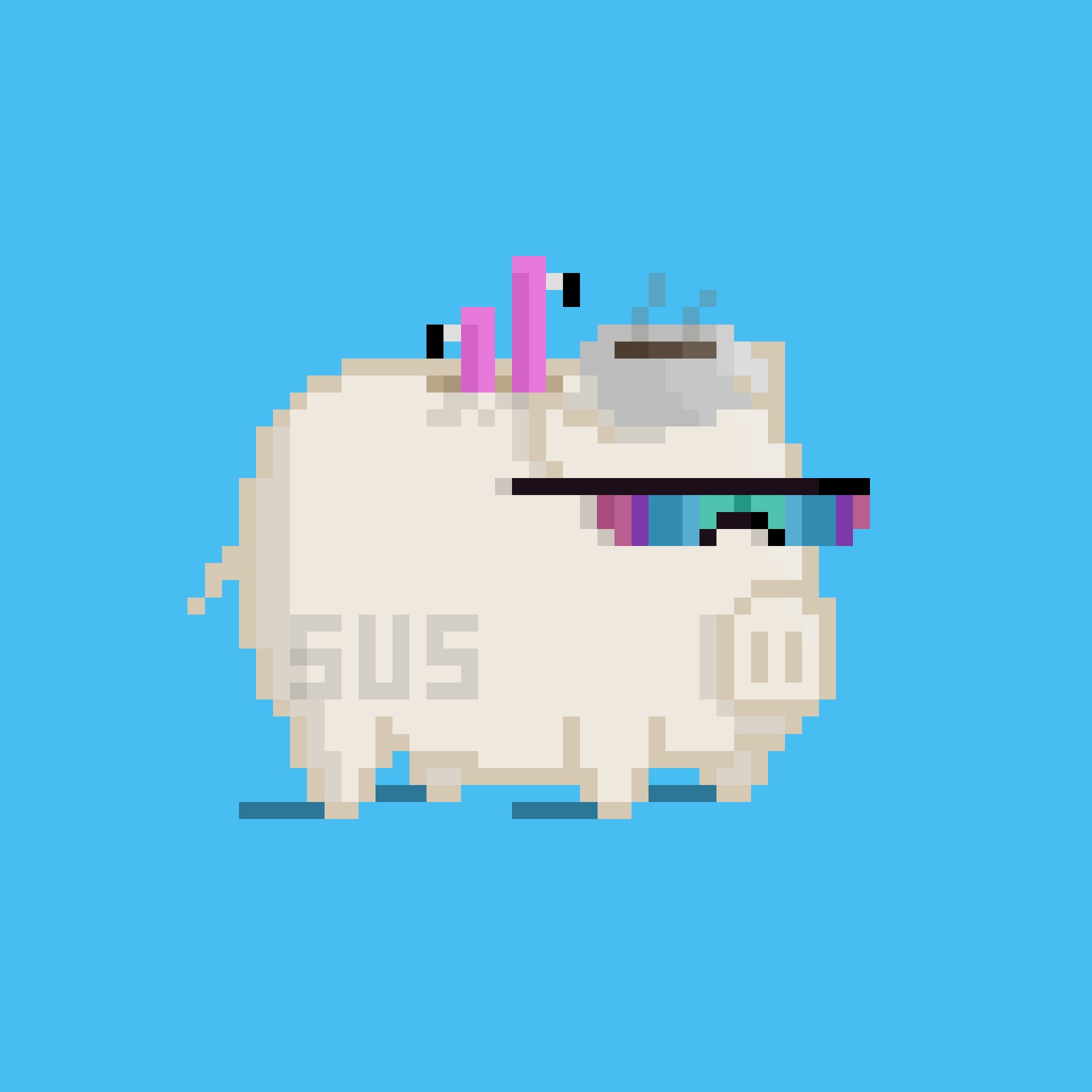 Pixel Pigs #498 NFT on Algorand