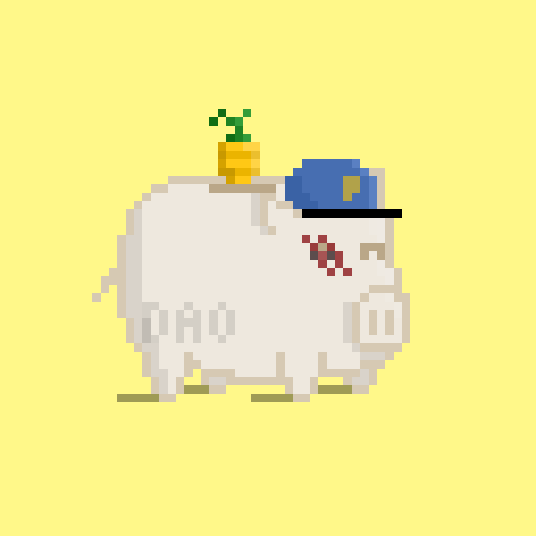 Pixel Pigs #62 NFT on Algorand