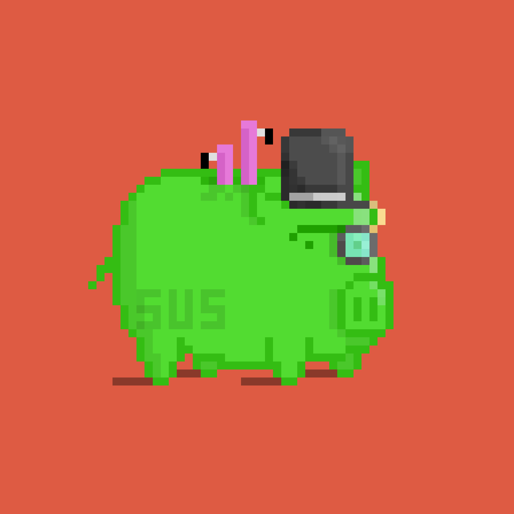 Pixel Pigs #63 NFT on Algorand