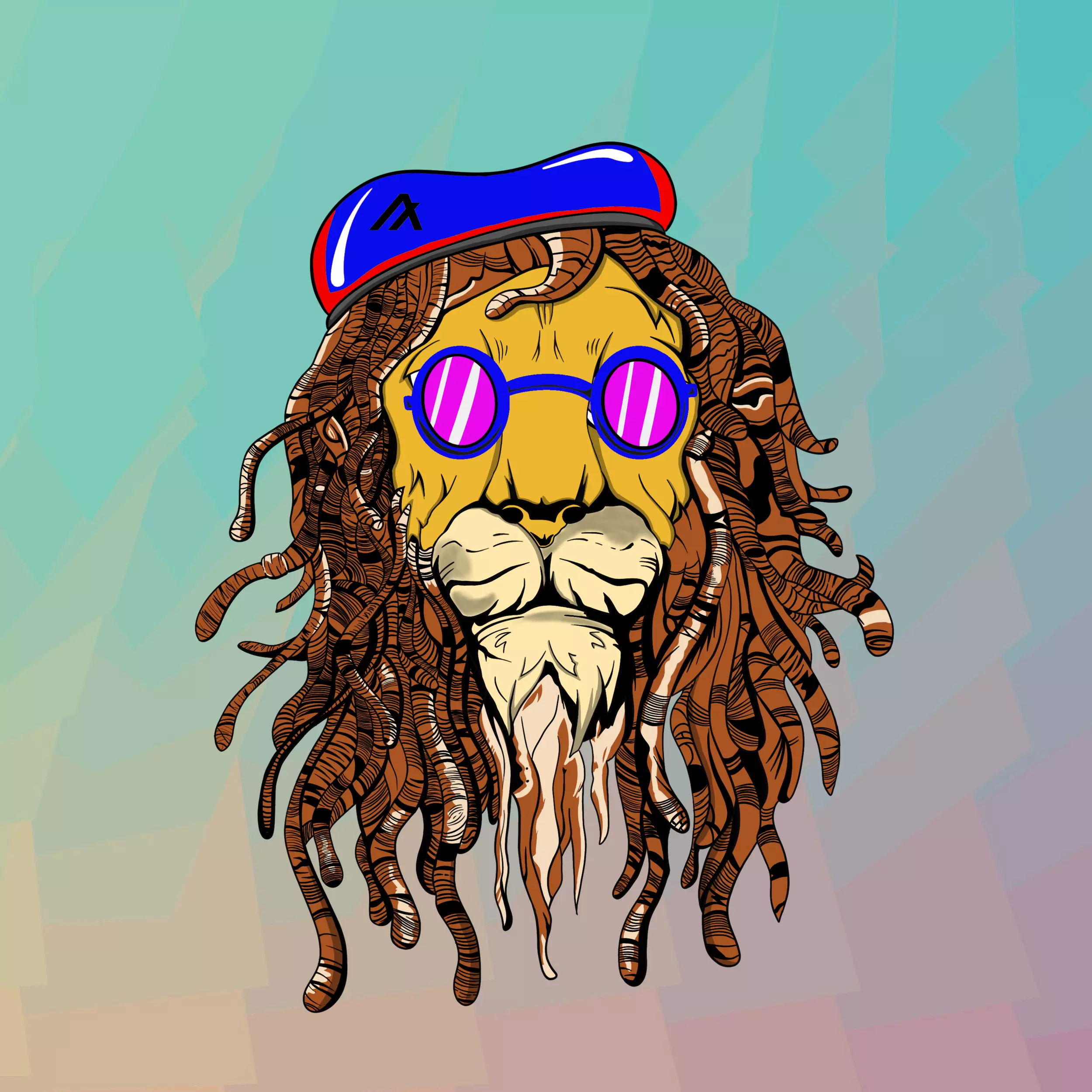 Reggae Lions #155 NFT on Algorand