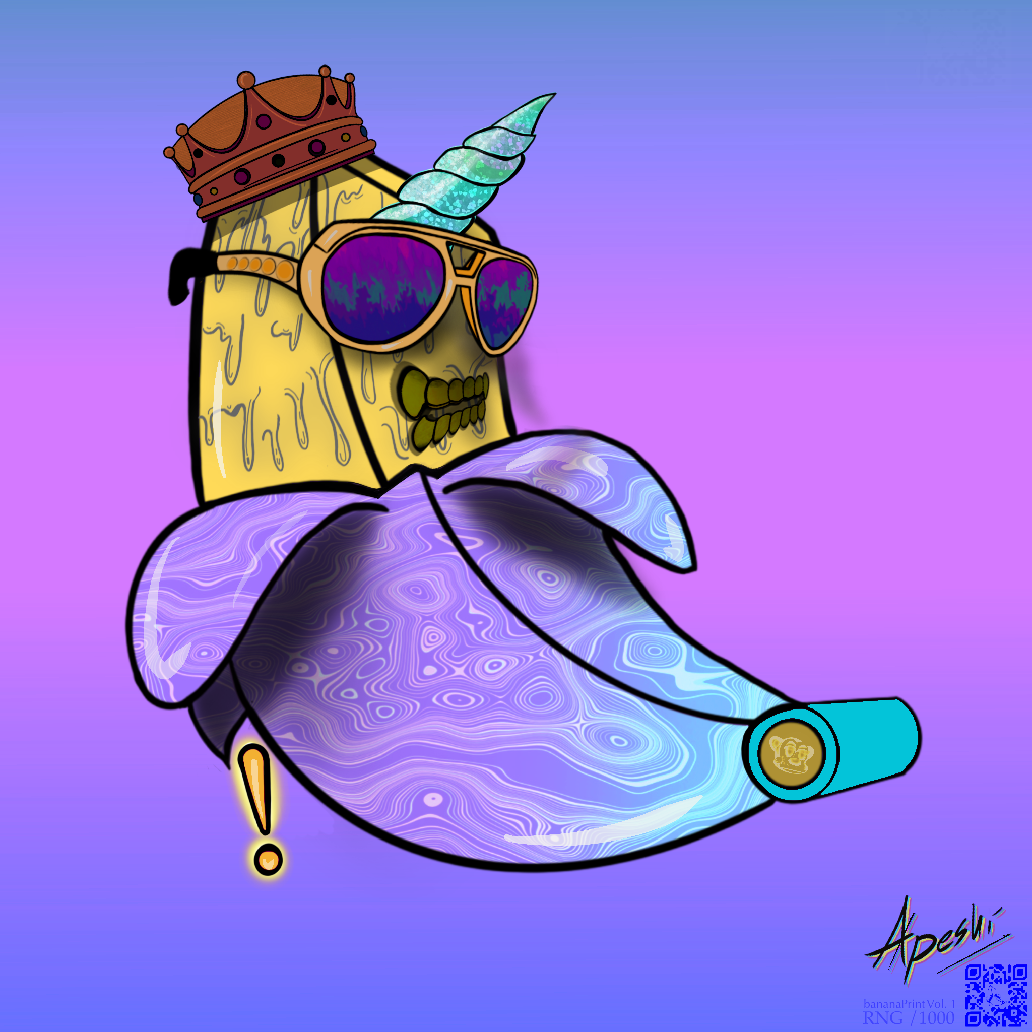 bananaPrint_Collection #977 NFT on Algorand