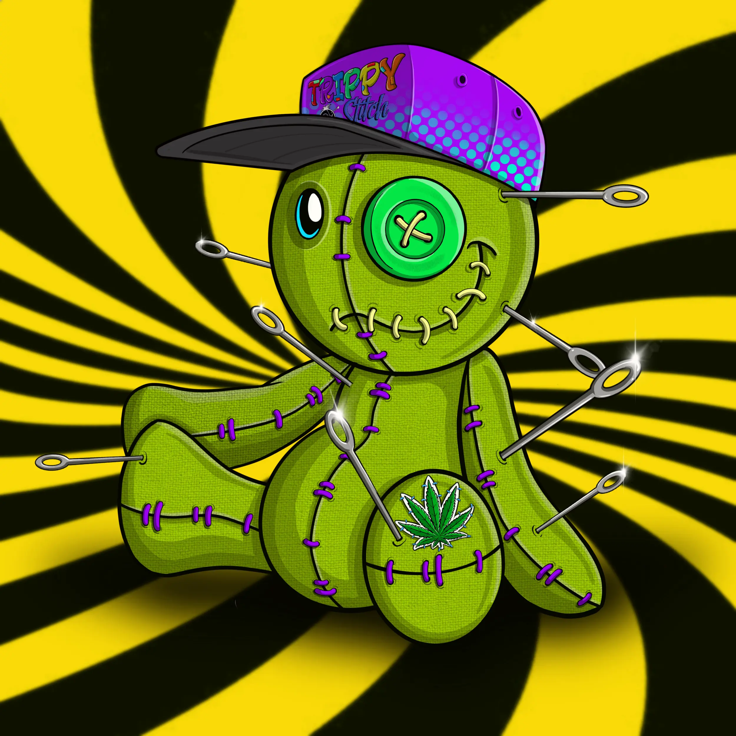 Trippy Stitch #106 NFT on Algorand