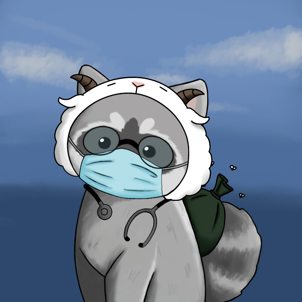 Raccoon #330 NFT on Algorand
