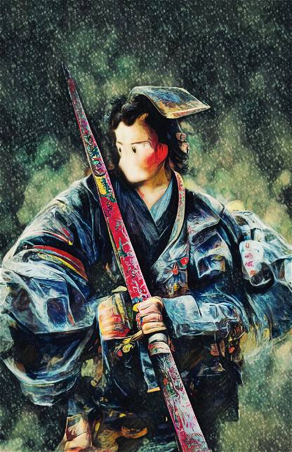 Sandbox Series #67 Snow Samurai