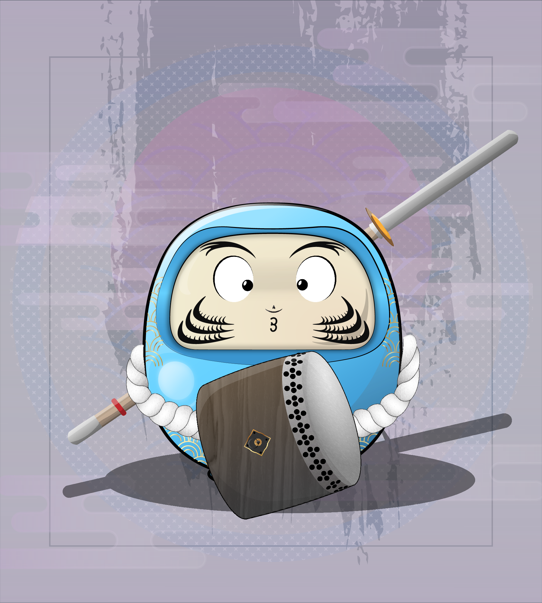 AlgoDaruma #0684 NFT on Algorand