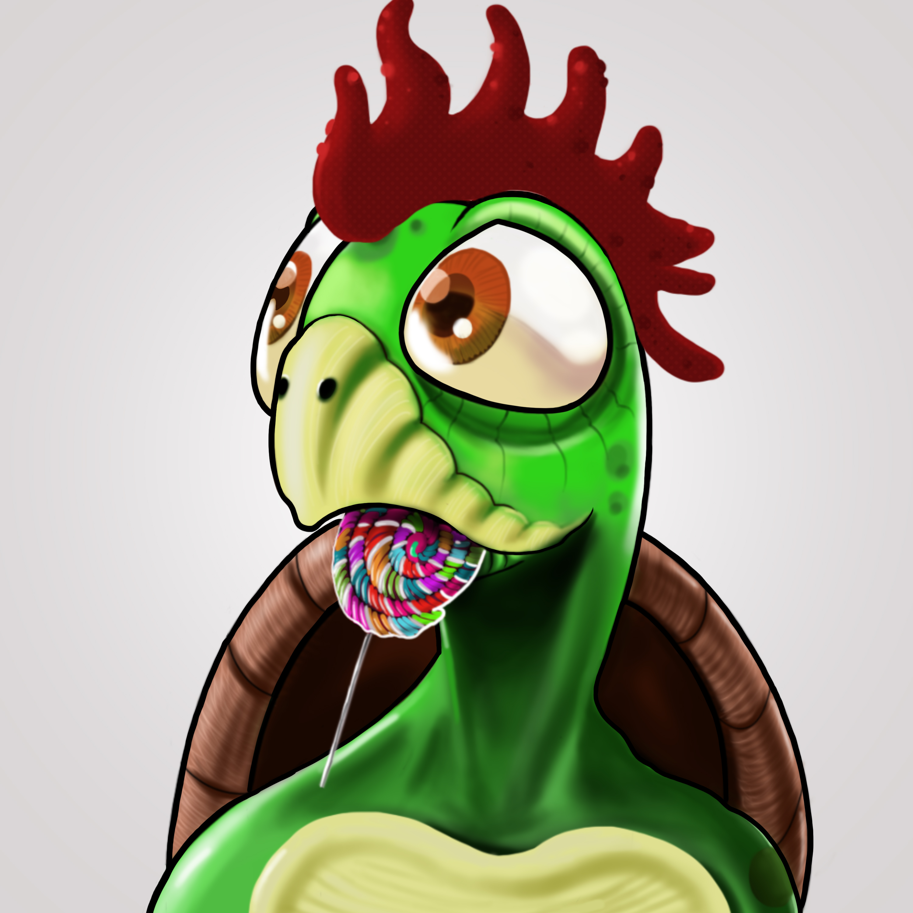 ALGOTURTLES CHILL BILL - 191 NFT on Algorand
