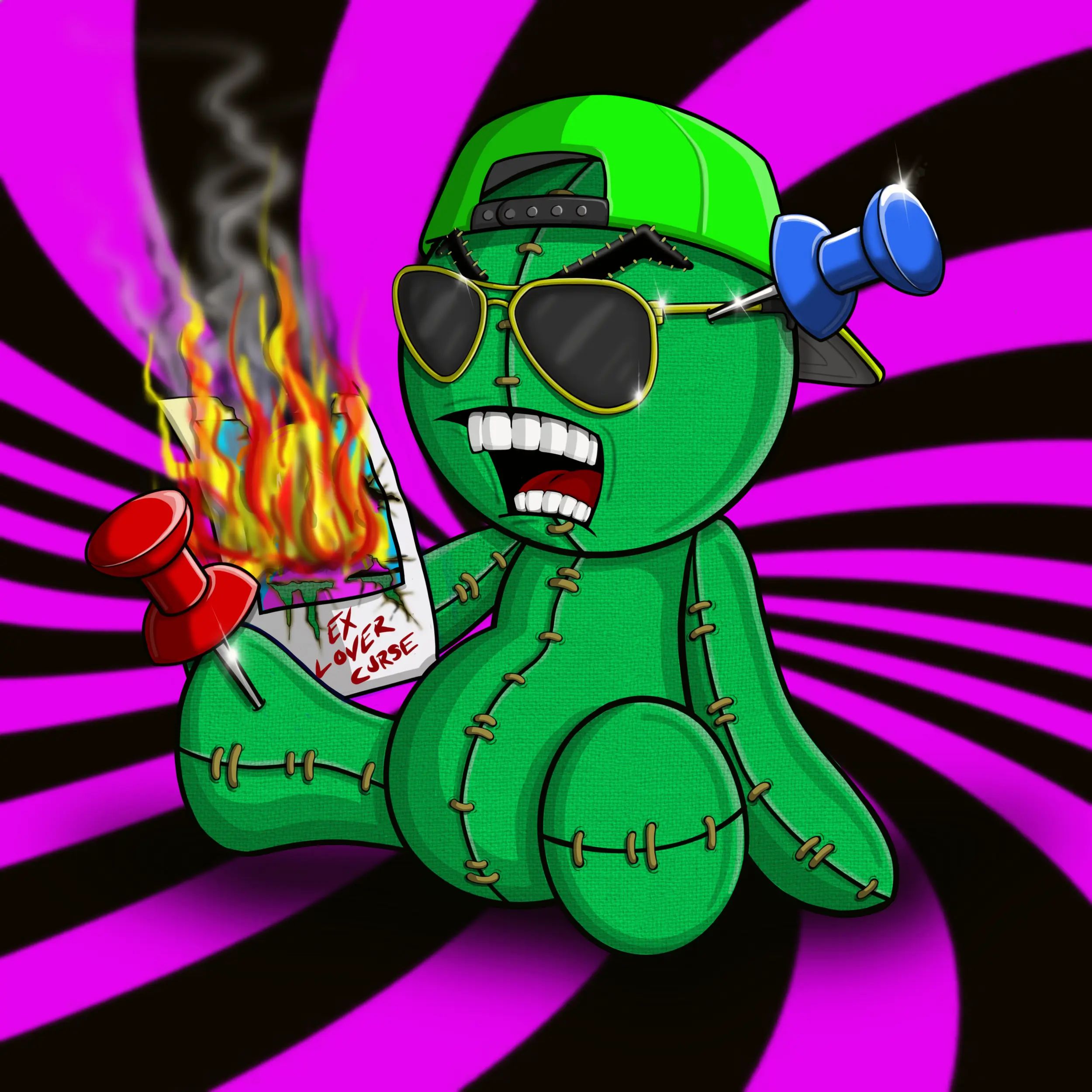 Trippy Stitch #1052 NFT on Algorand