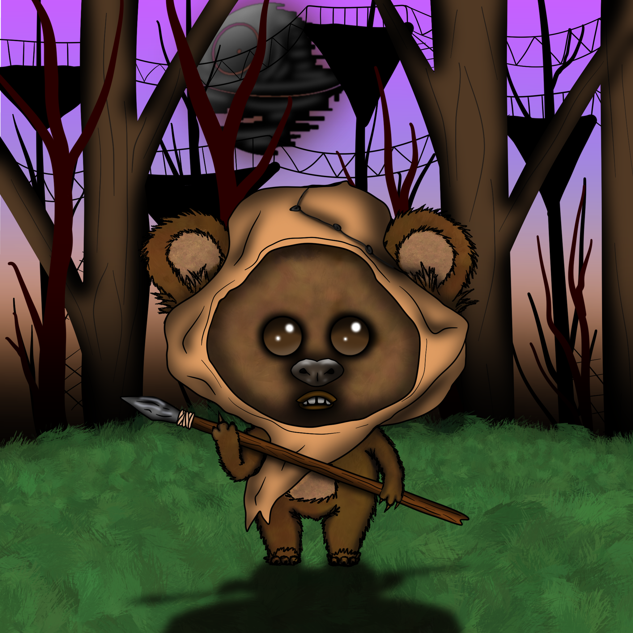 Sketchy Bears #665 NFT on Algorand