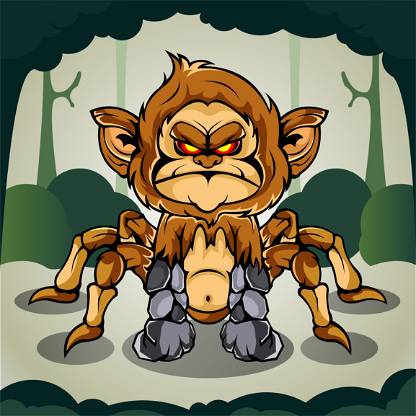 Spikey (Spider Monkey) #2