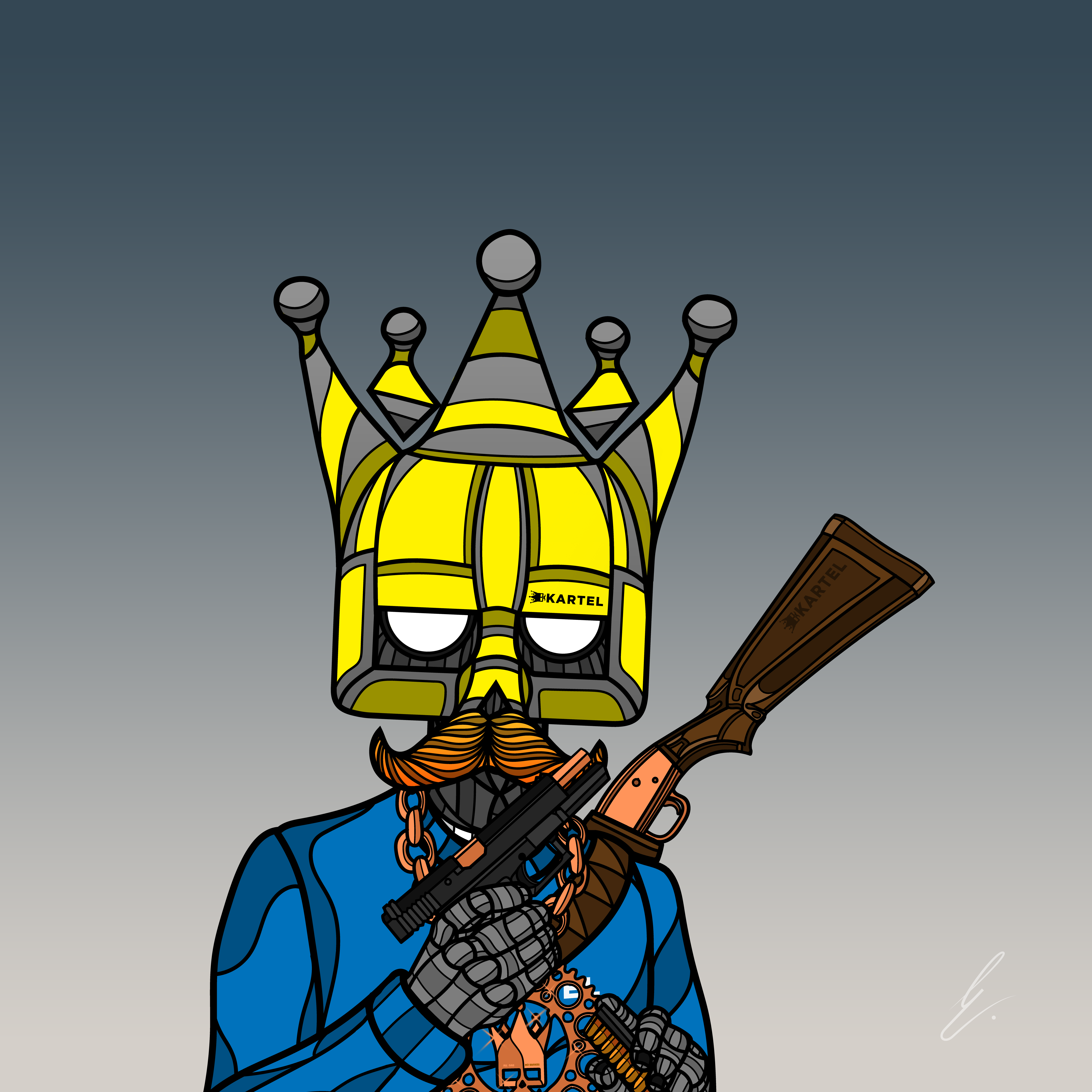 B-KARTEL: SQUADDIES #1711 NFT on Algorand