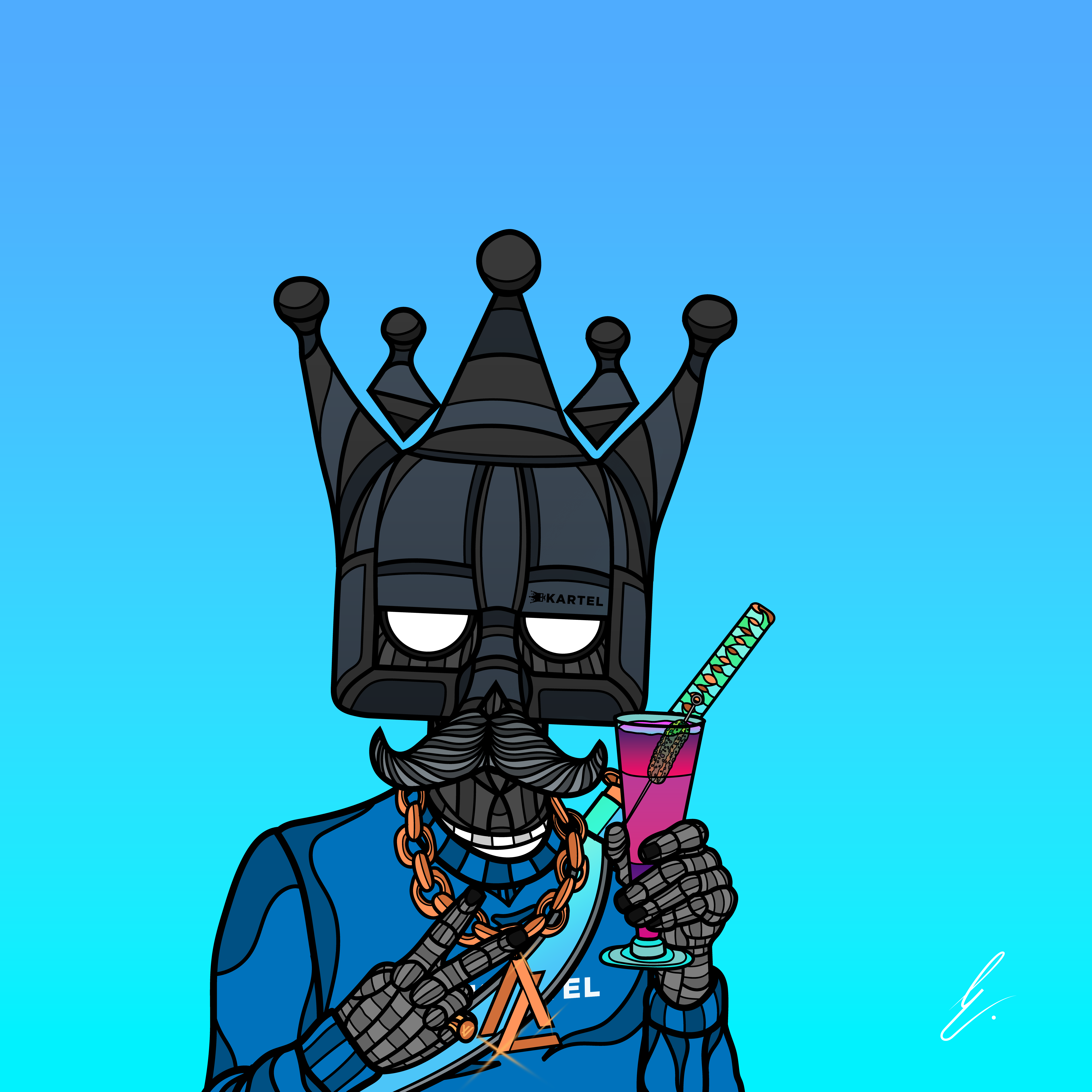 B-KARTEL: SQUADDIES #1715 NFT on Algorand