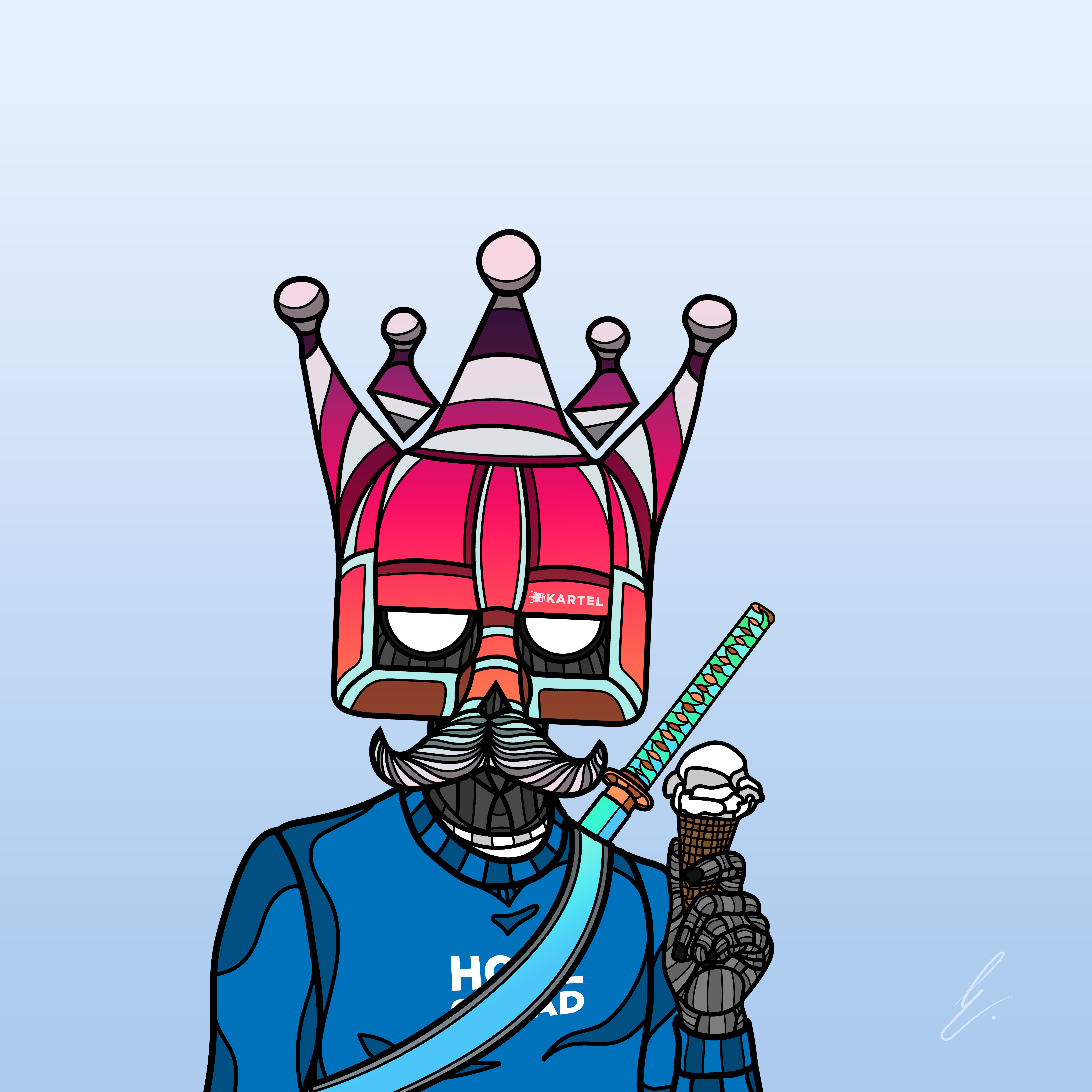 B-KARTEL: SQUADDIES #1718 NFT on Algorand