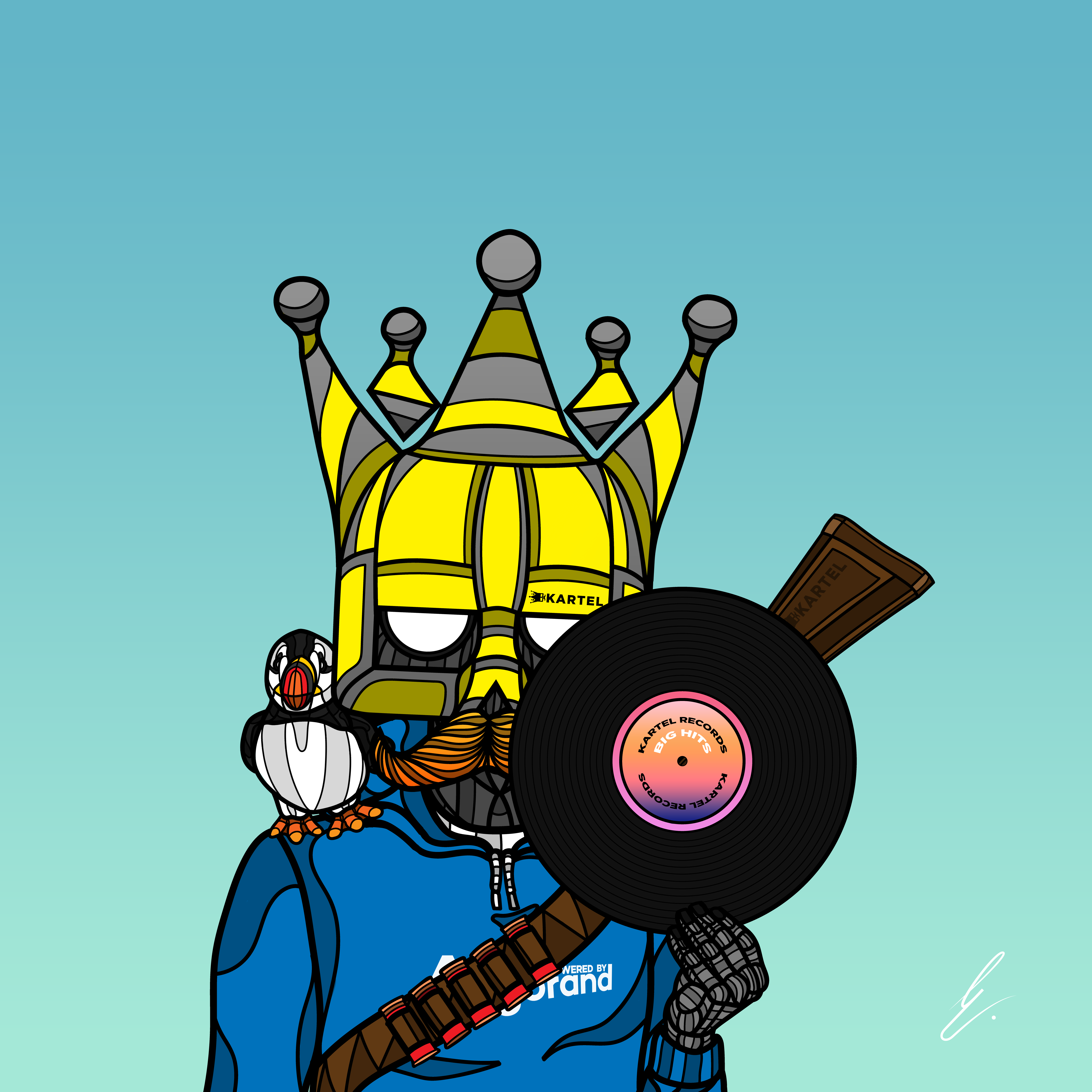 B-KARTEL: SQUADDIES #1719 NFT on Algorand