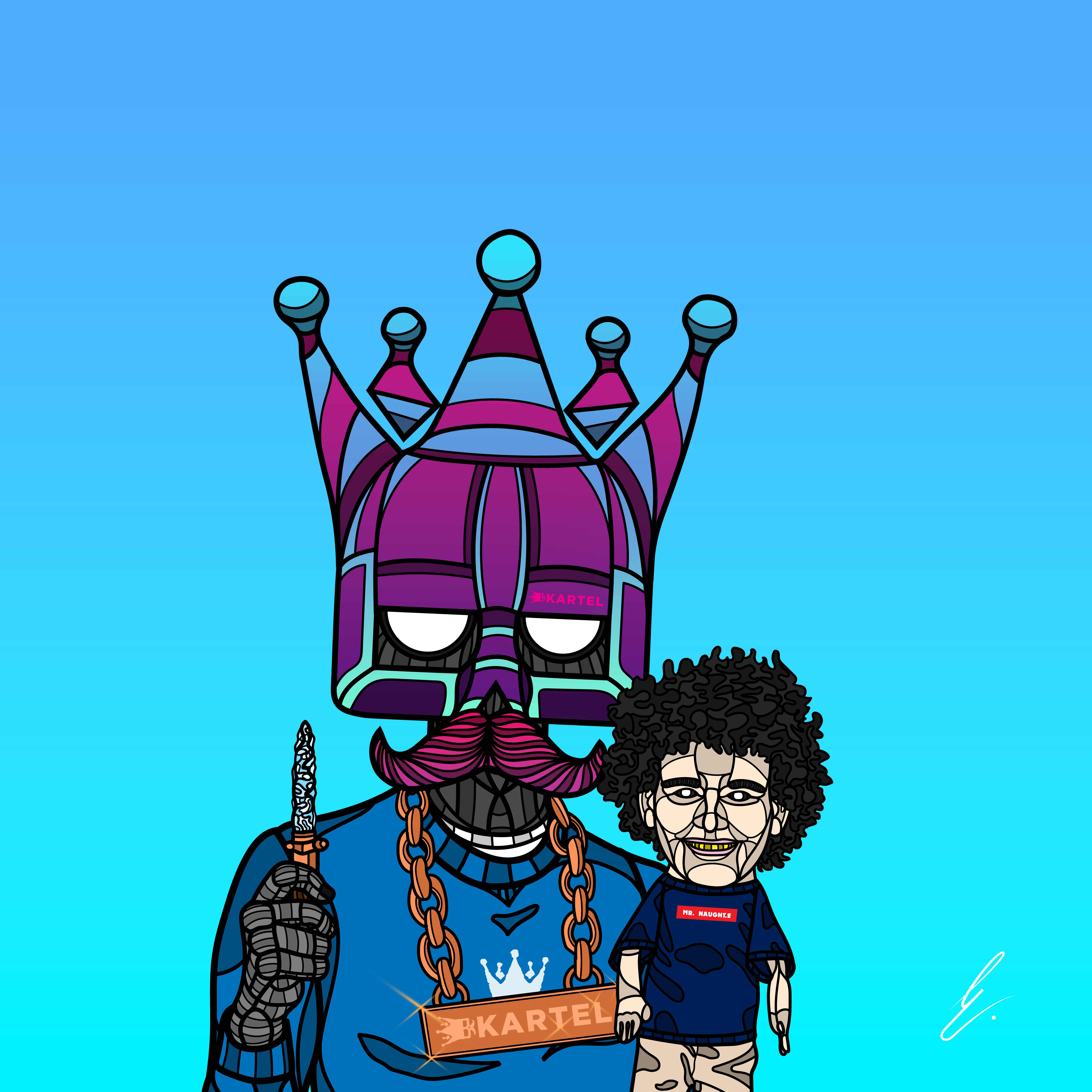 B-KARTEL: SQUADDIES #1722 NFT on Algorand