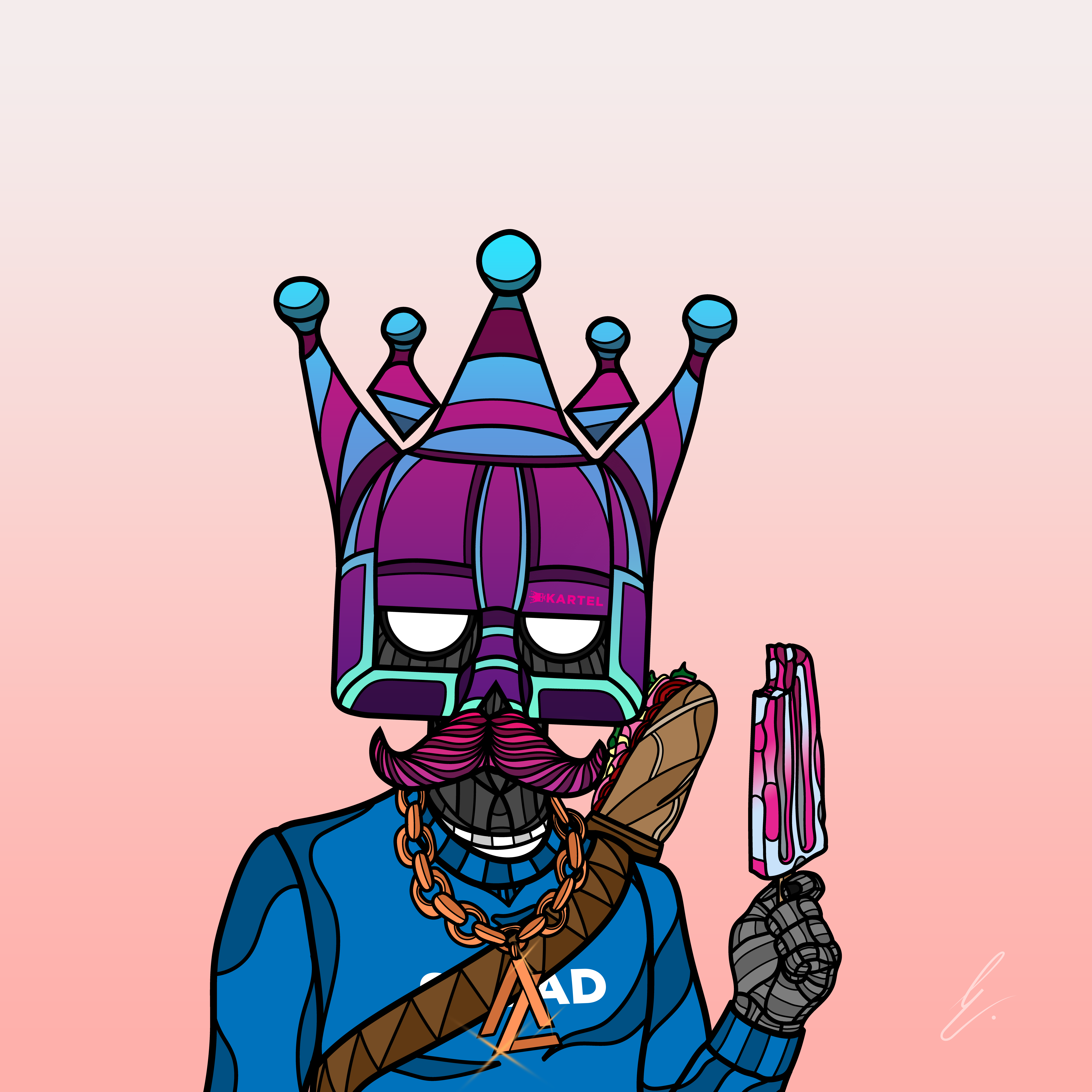 B-KARTEL: SQUADDIES #1723 NFT on Algorand