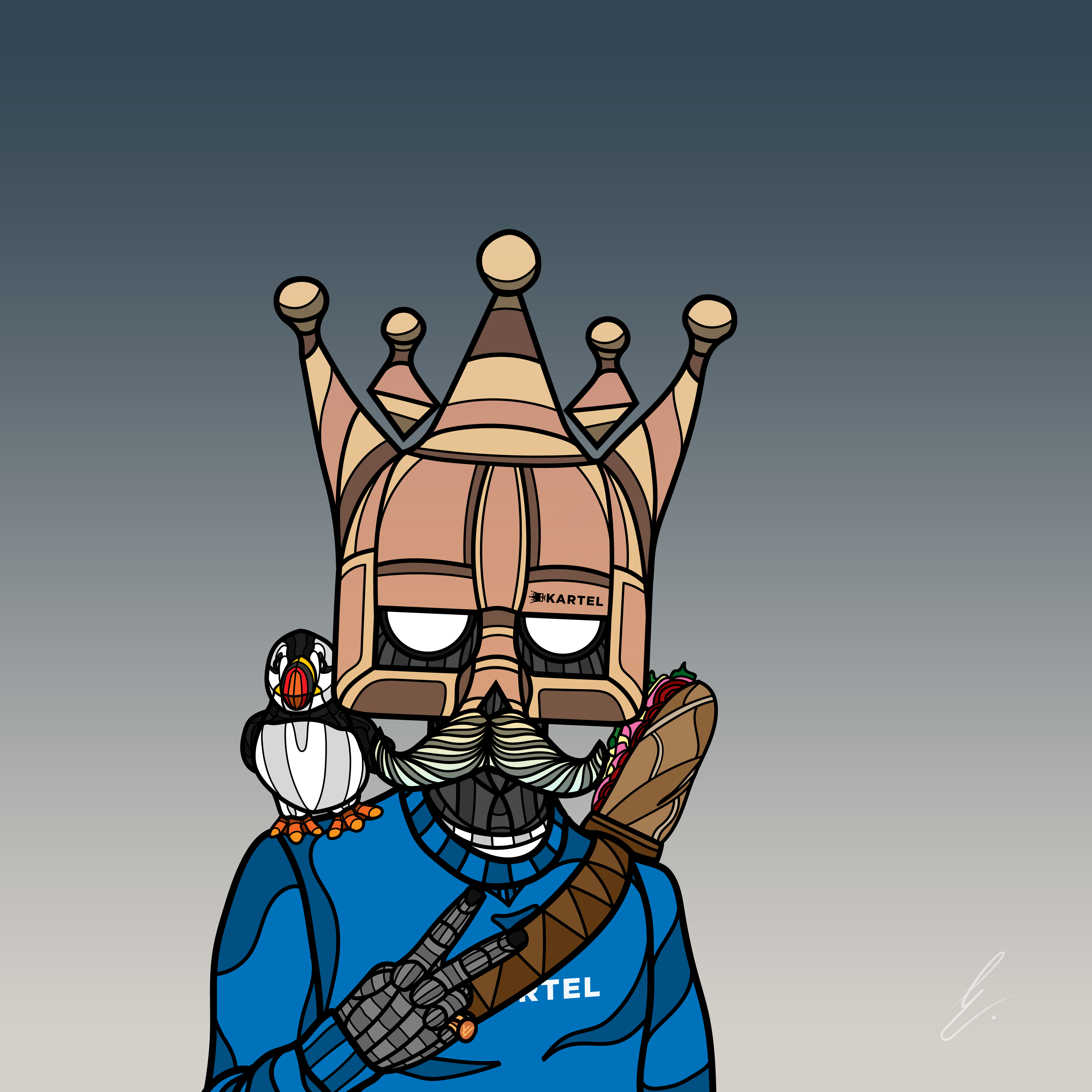 B-KARTEL: SQUADDIES #1725 NFT on Algorand