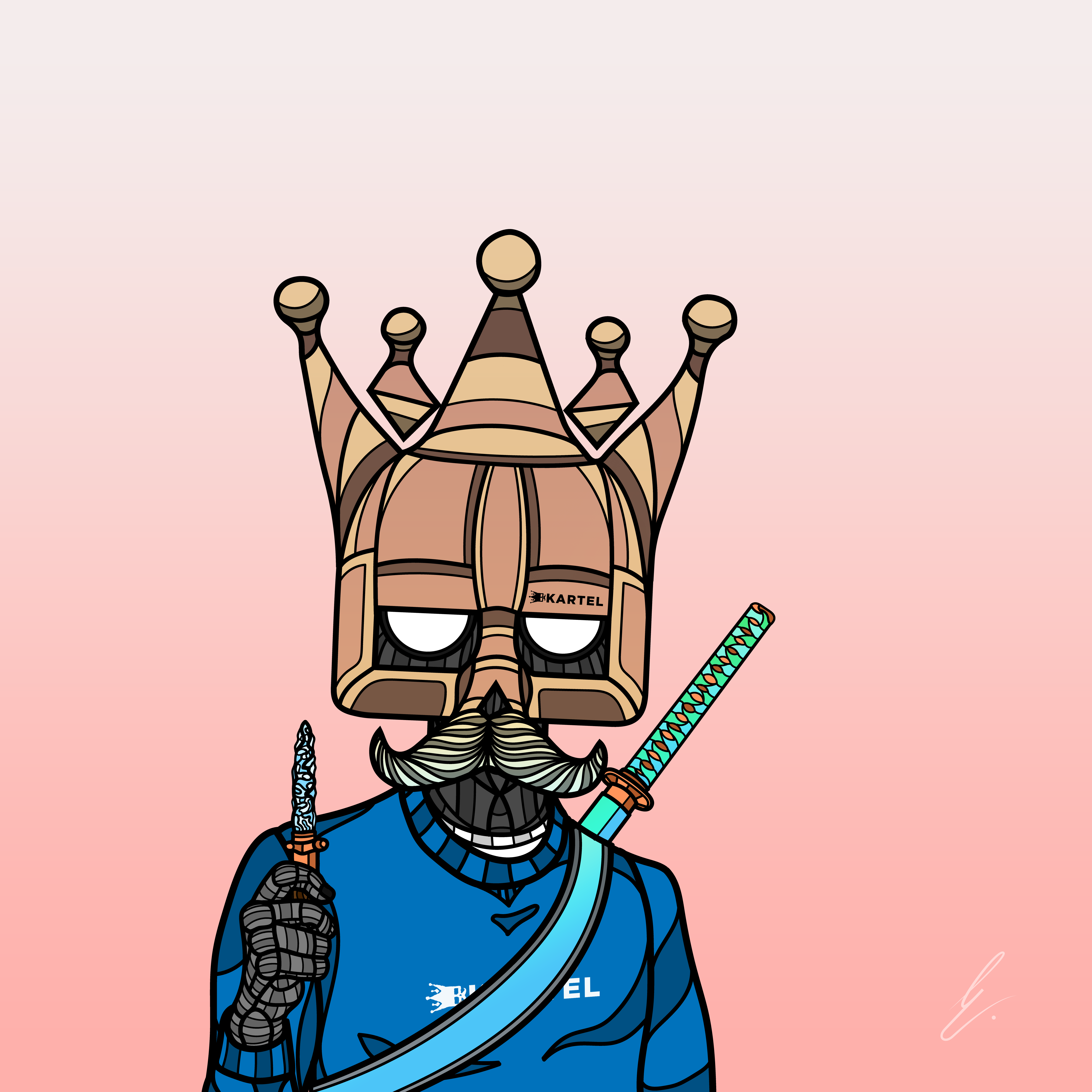 B-KARTEL: SQUADDIES #1726 NFT on Algorand