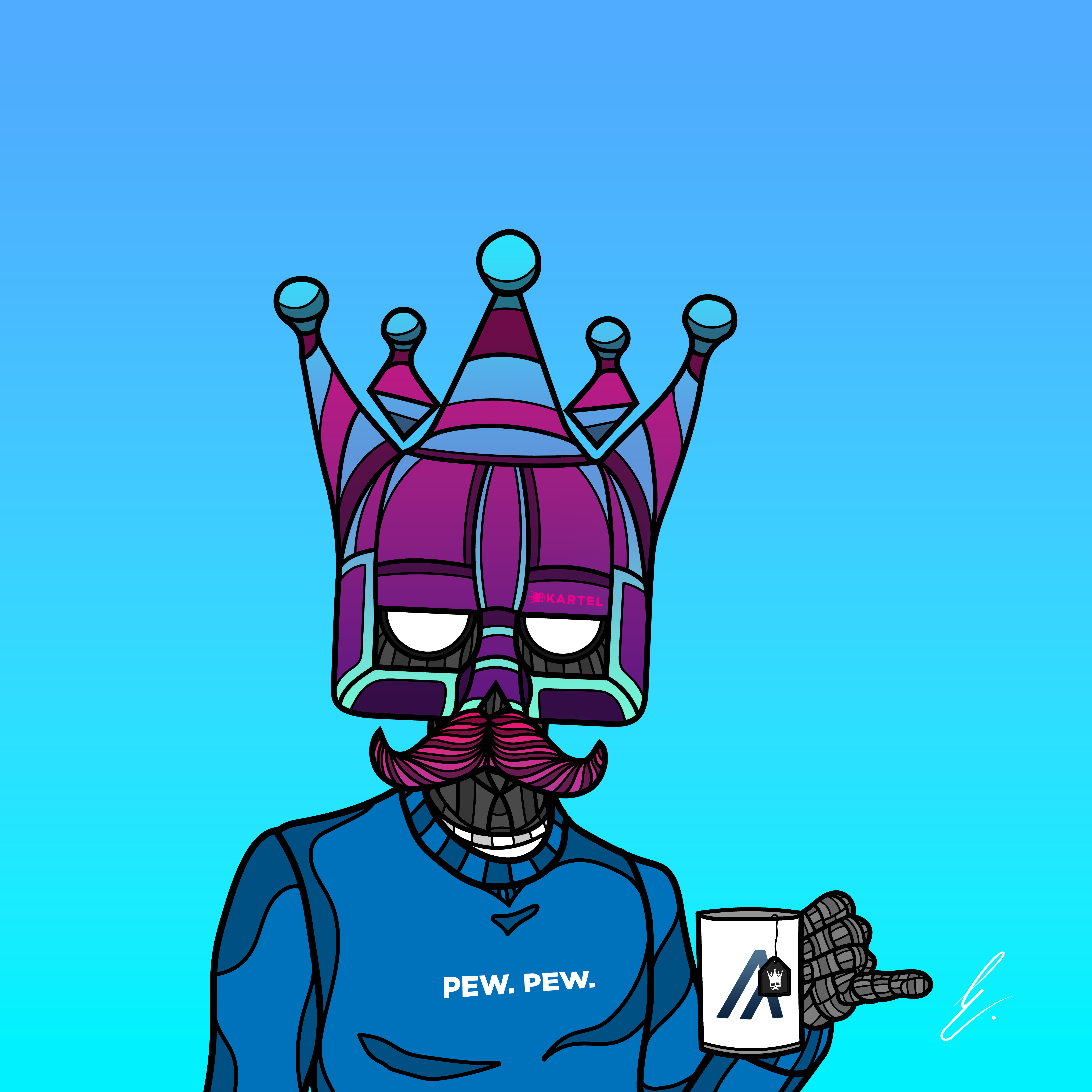 B-KARTEL: SQUADDIES #1743 NFT on Algorand