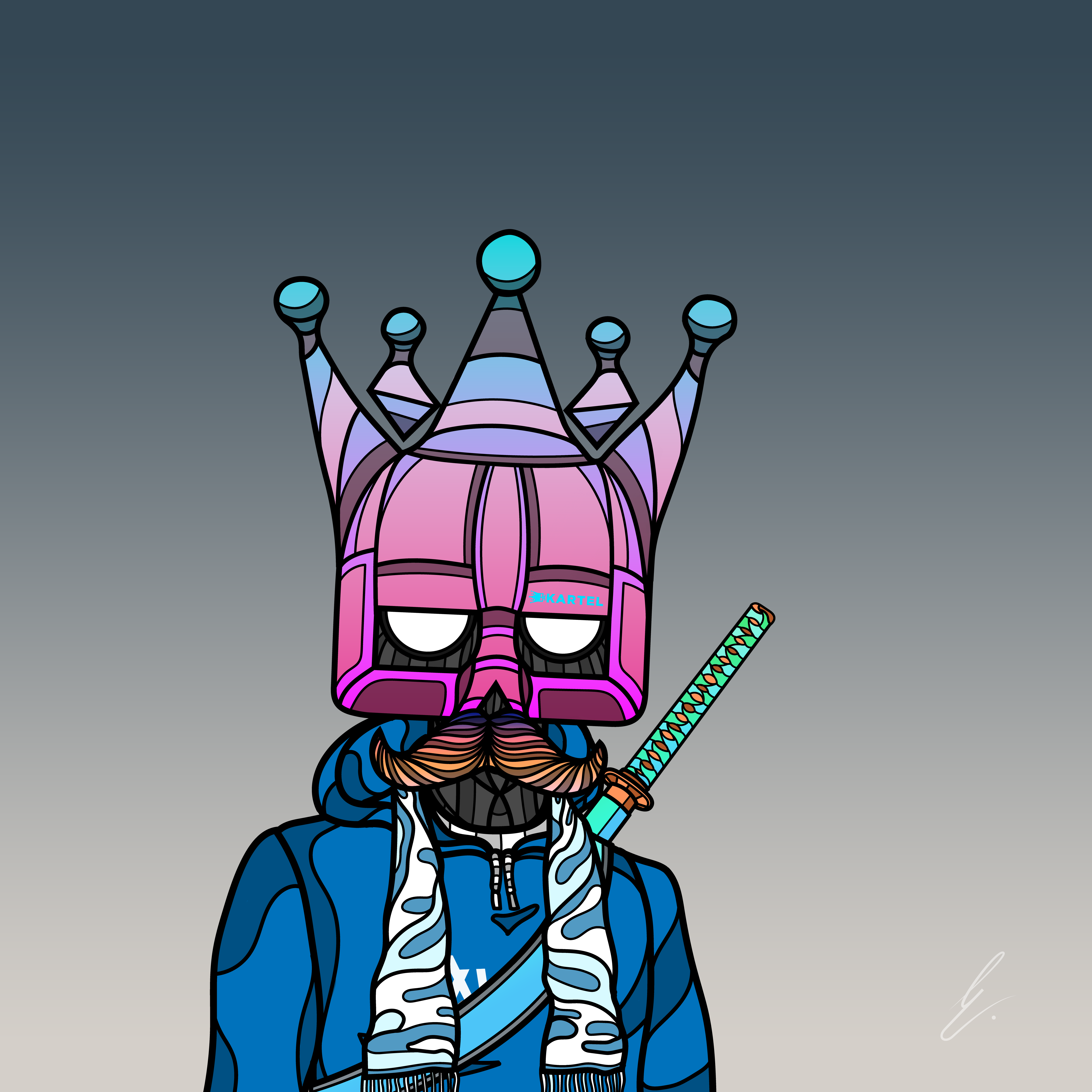 B-KARTEL: SQUADDIES #1744 NFT on Algorand