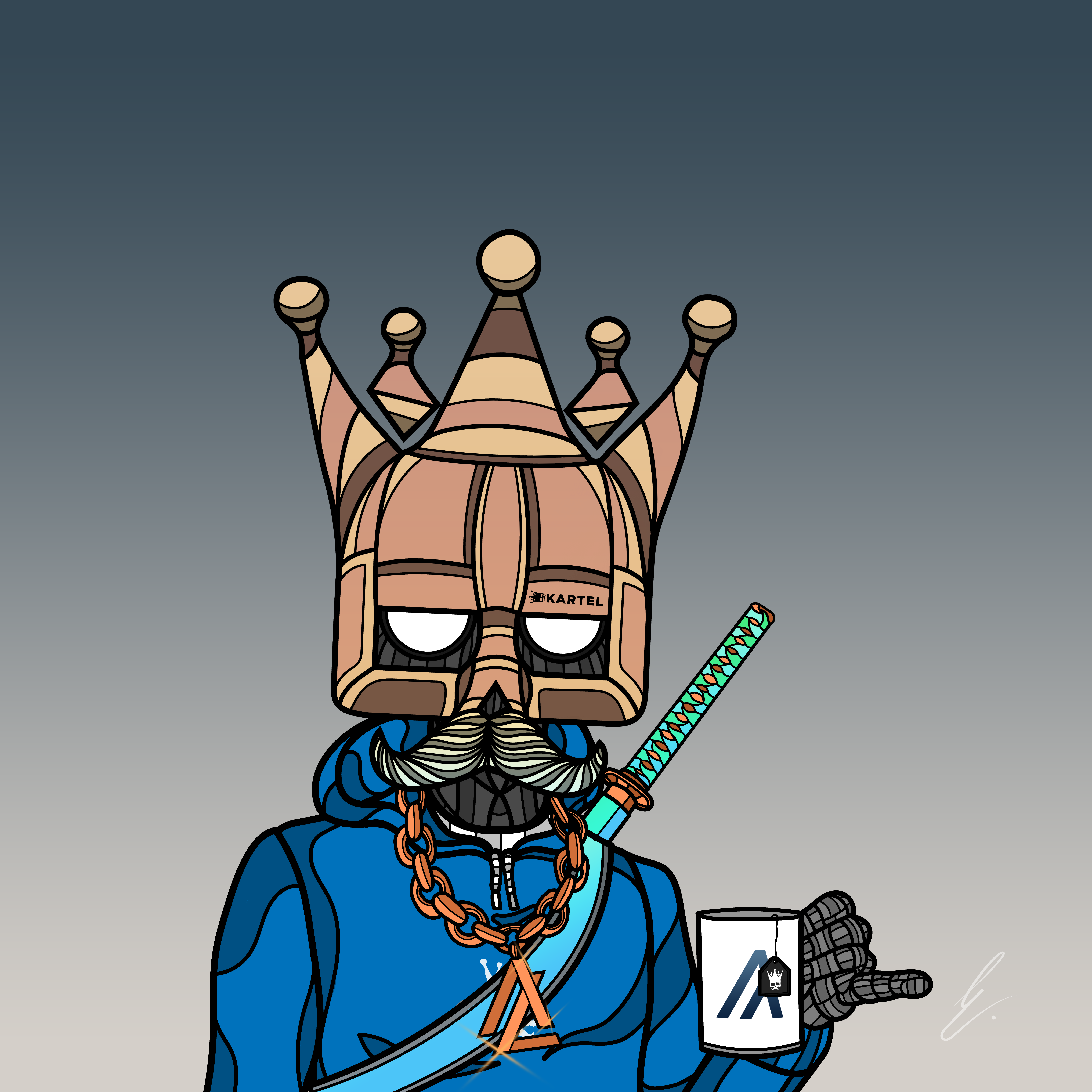 B-KARTEL: SQUADDIES #1750 NFT on Algorand