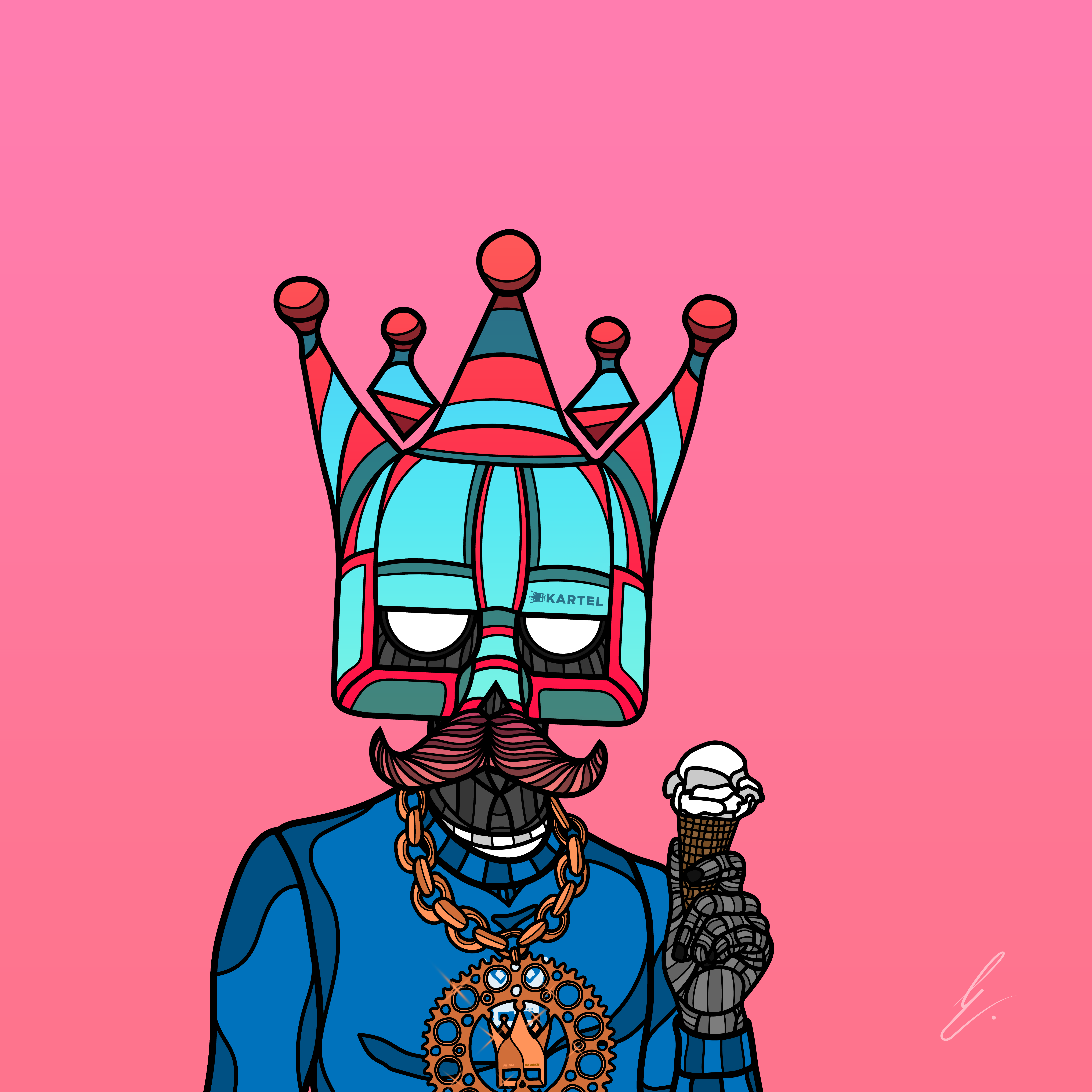 B-KARTEL: SQUADDIES #1751 NFT on Algorand