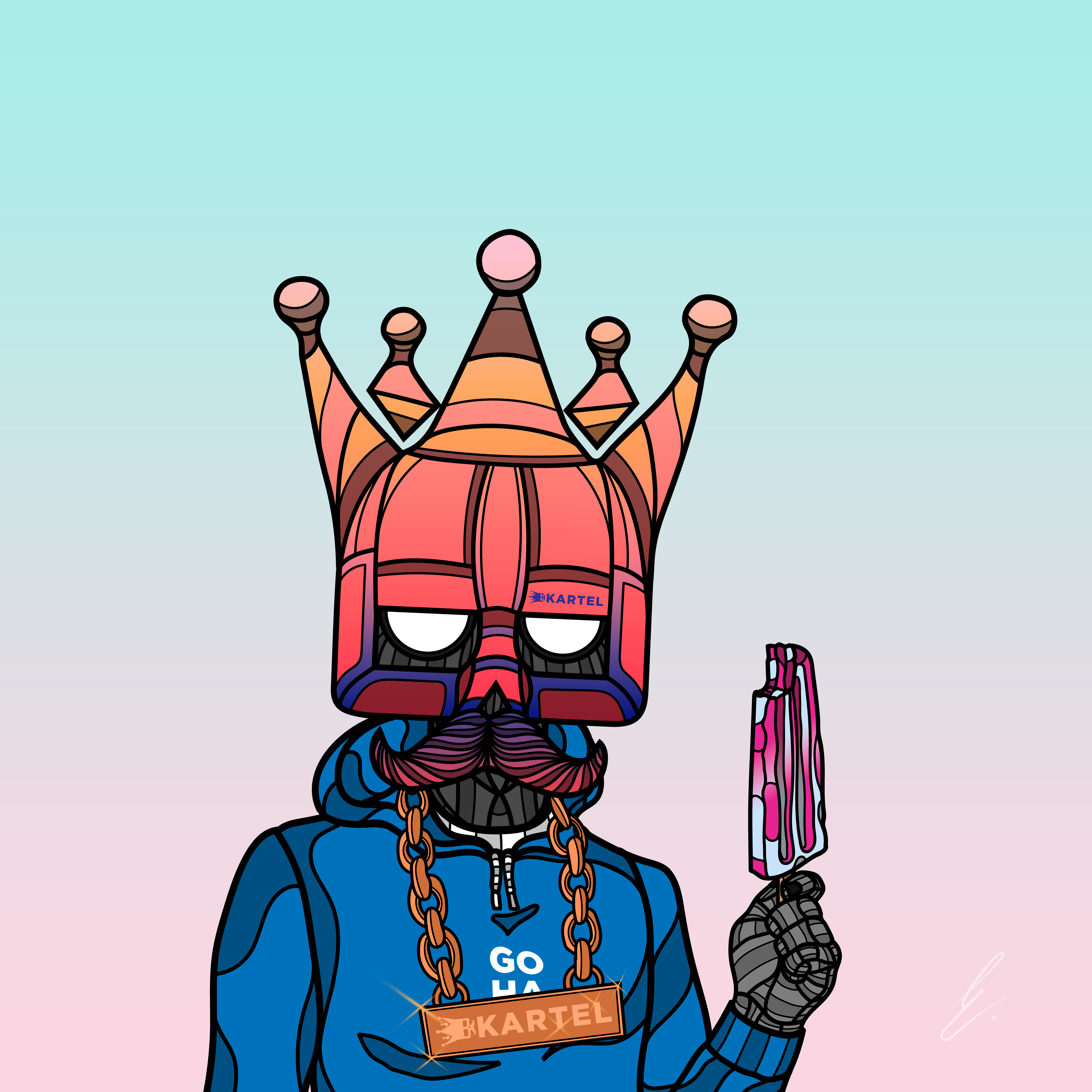 B-KARTEL: SQUADDIES #1752 NFT on Algorand