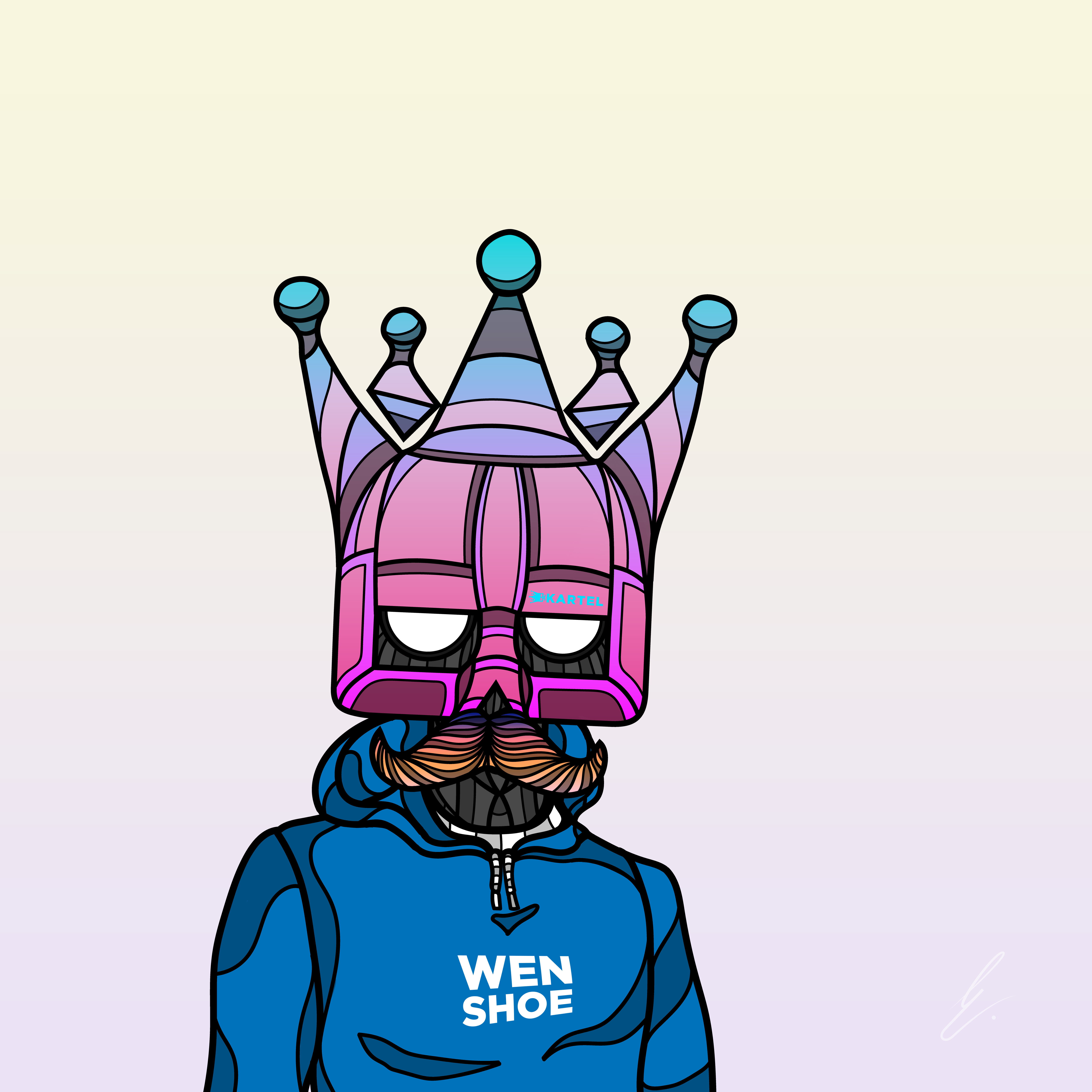 B-KARTEL: SQUADDIES #1762 NFT on Algorand