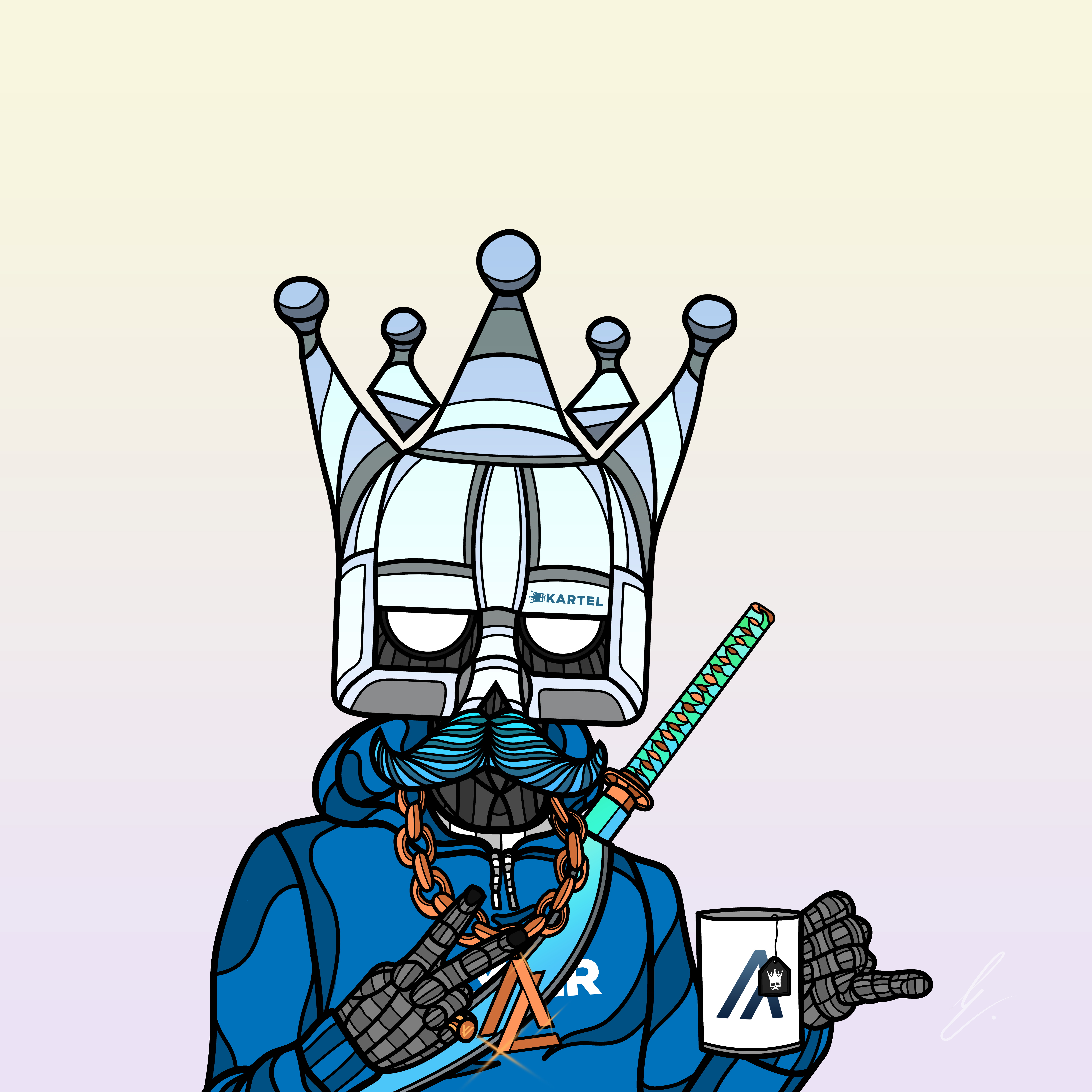 B-KARTEL: SQUADDIES #1763 NFT on Algorand