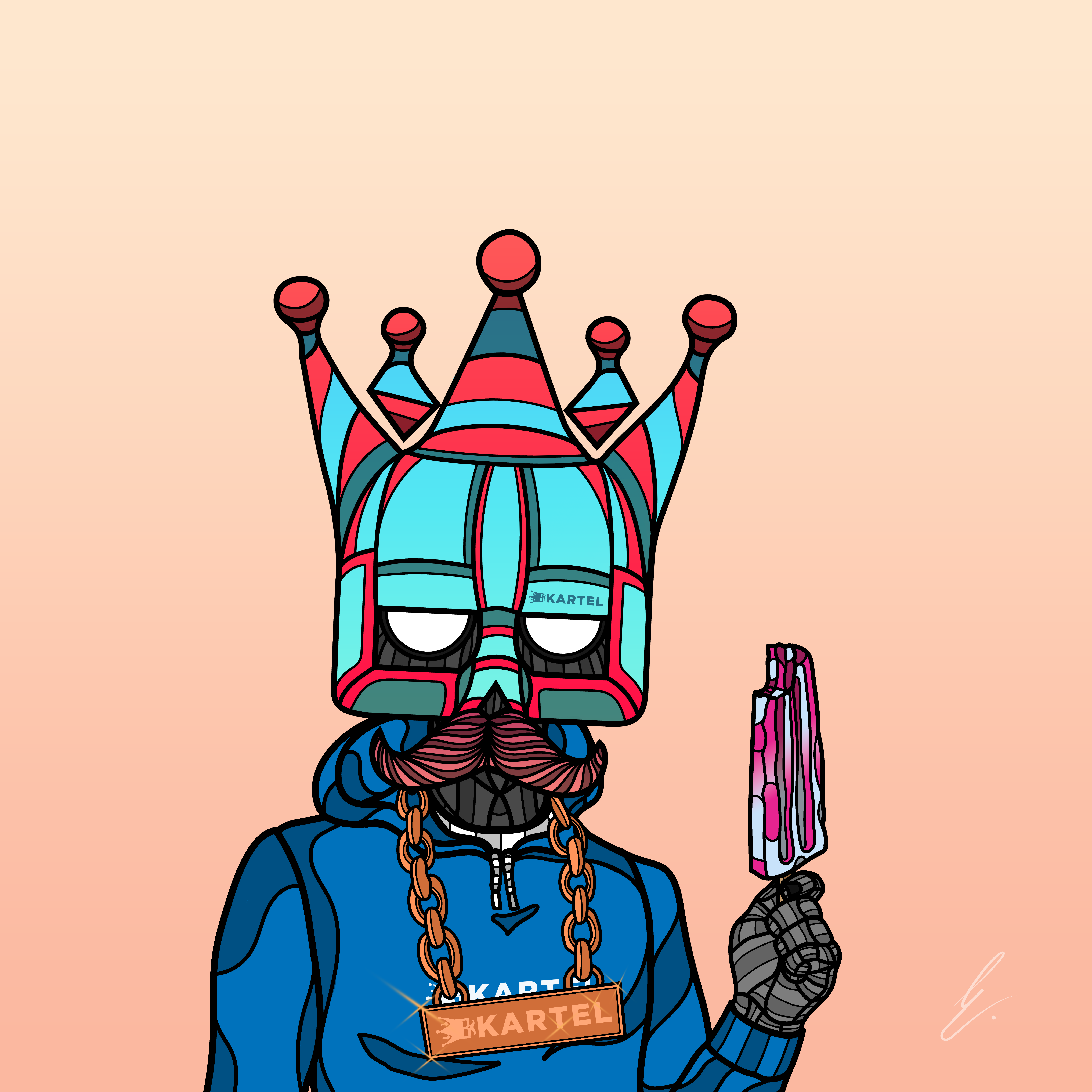 B-KARTEL: SQUADDIES #1770 NFT on Algorand