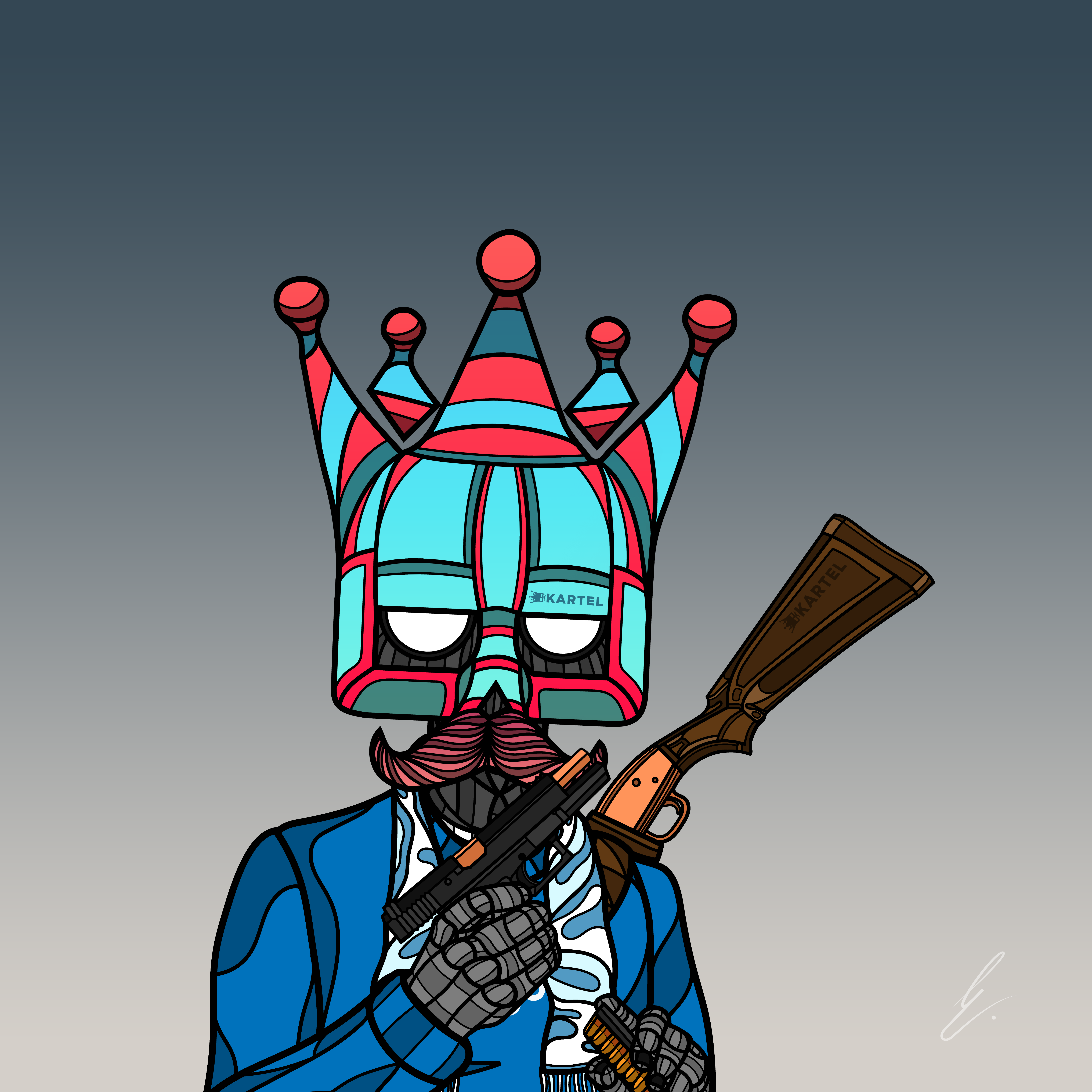 B-KARTEL: SQUADDIES #1775 NFT on Algorand