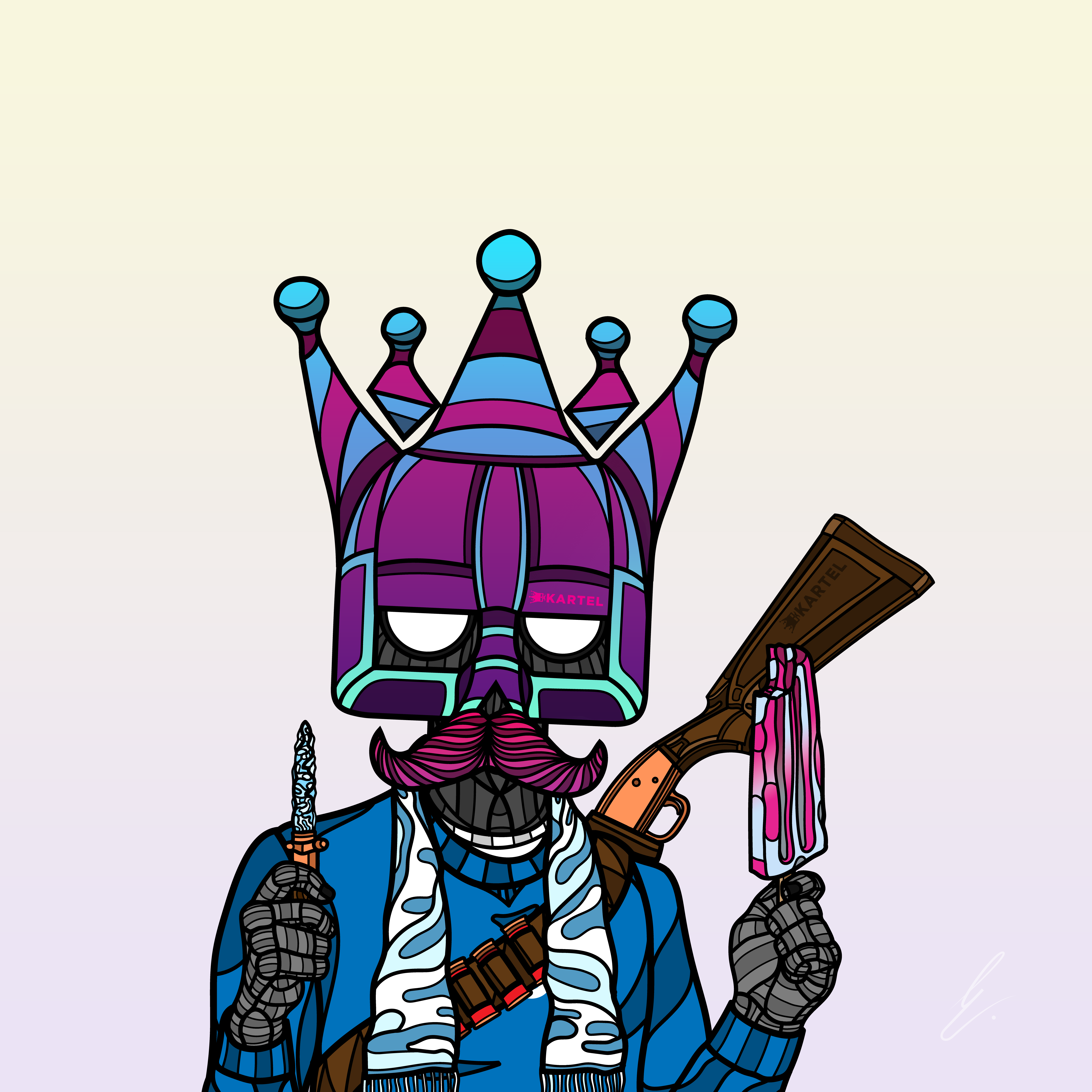 B-KARTEL: SQUADDIES #1807 NFT on Algorand