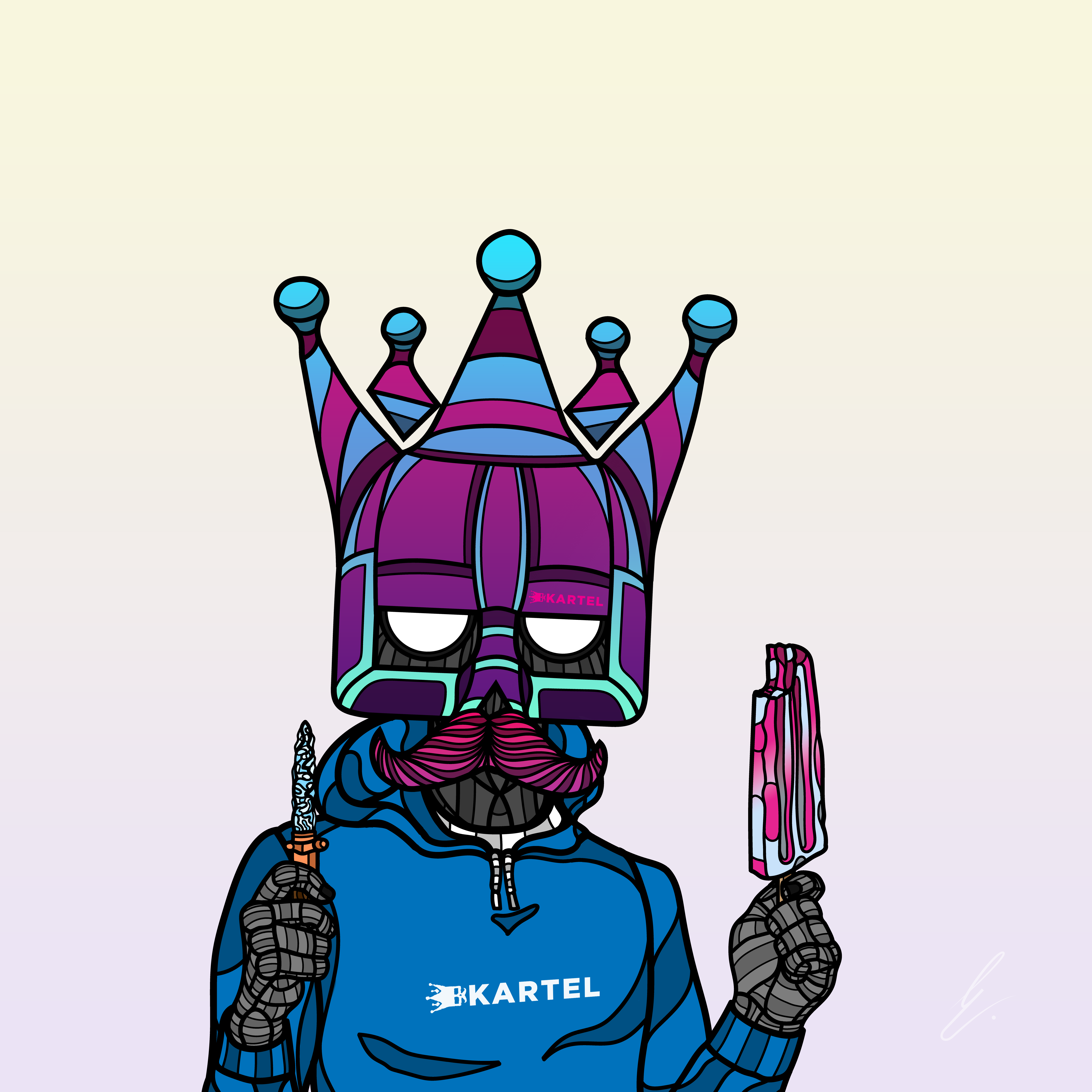 B-KARTEL: SQUADDIES #1812 NFT on Algorand