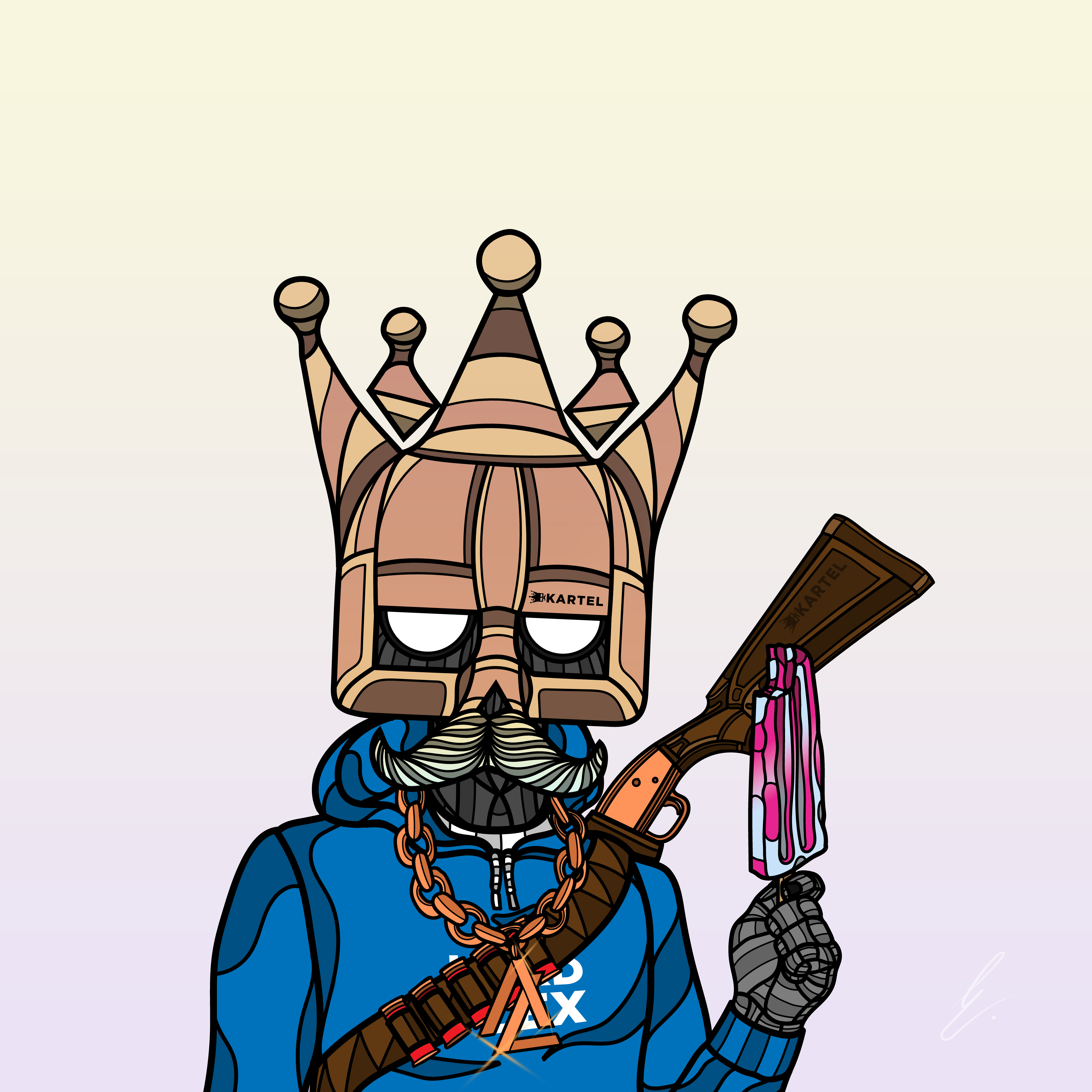 B-KARTEL: SQUADDIES #1817 NFT on Algorand