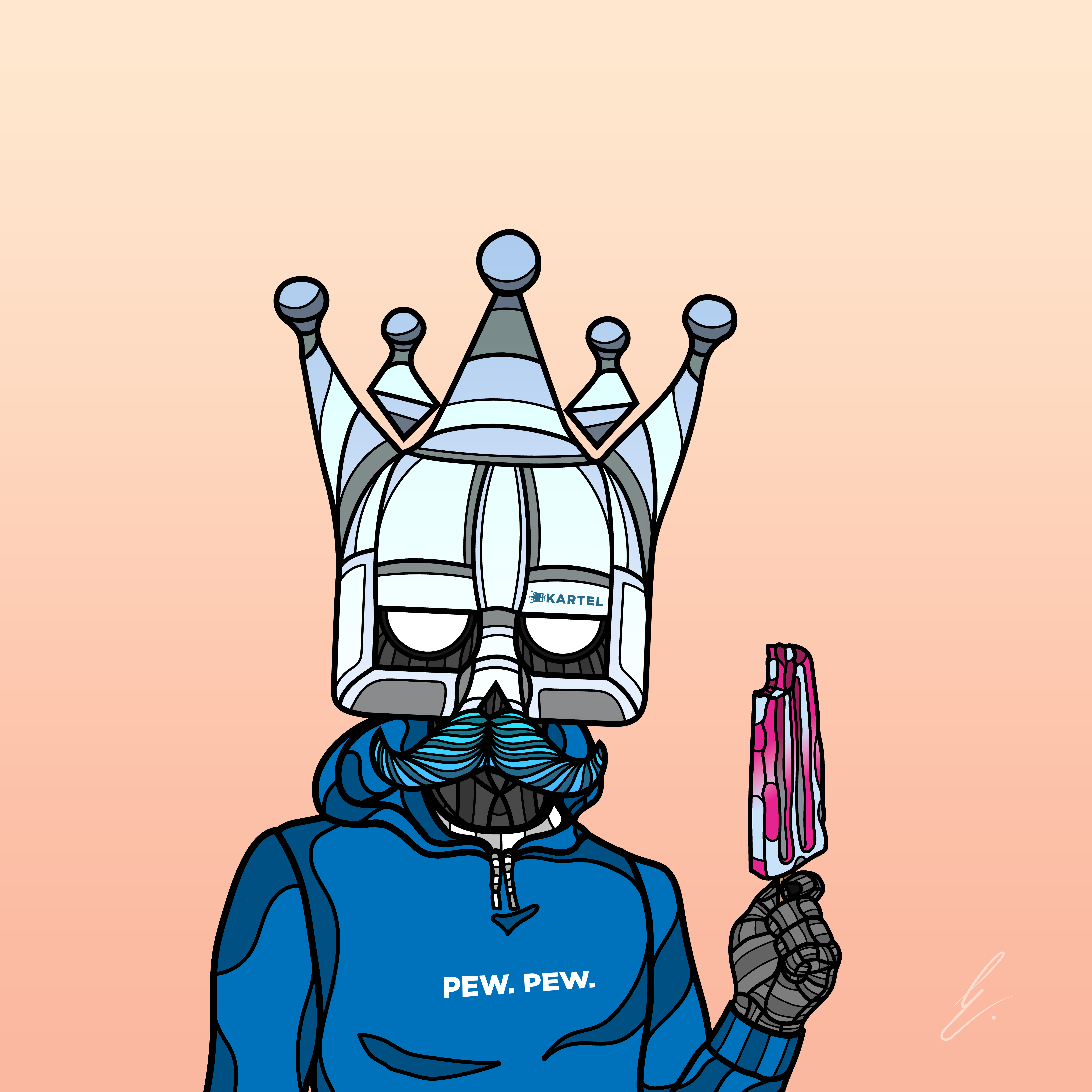 B-KARTEL: SQUADDIES #1818 NFT on Algorand