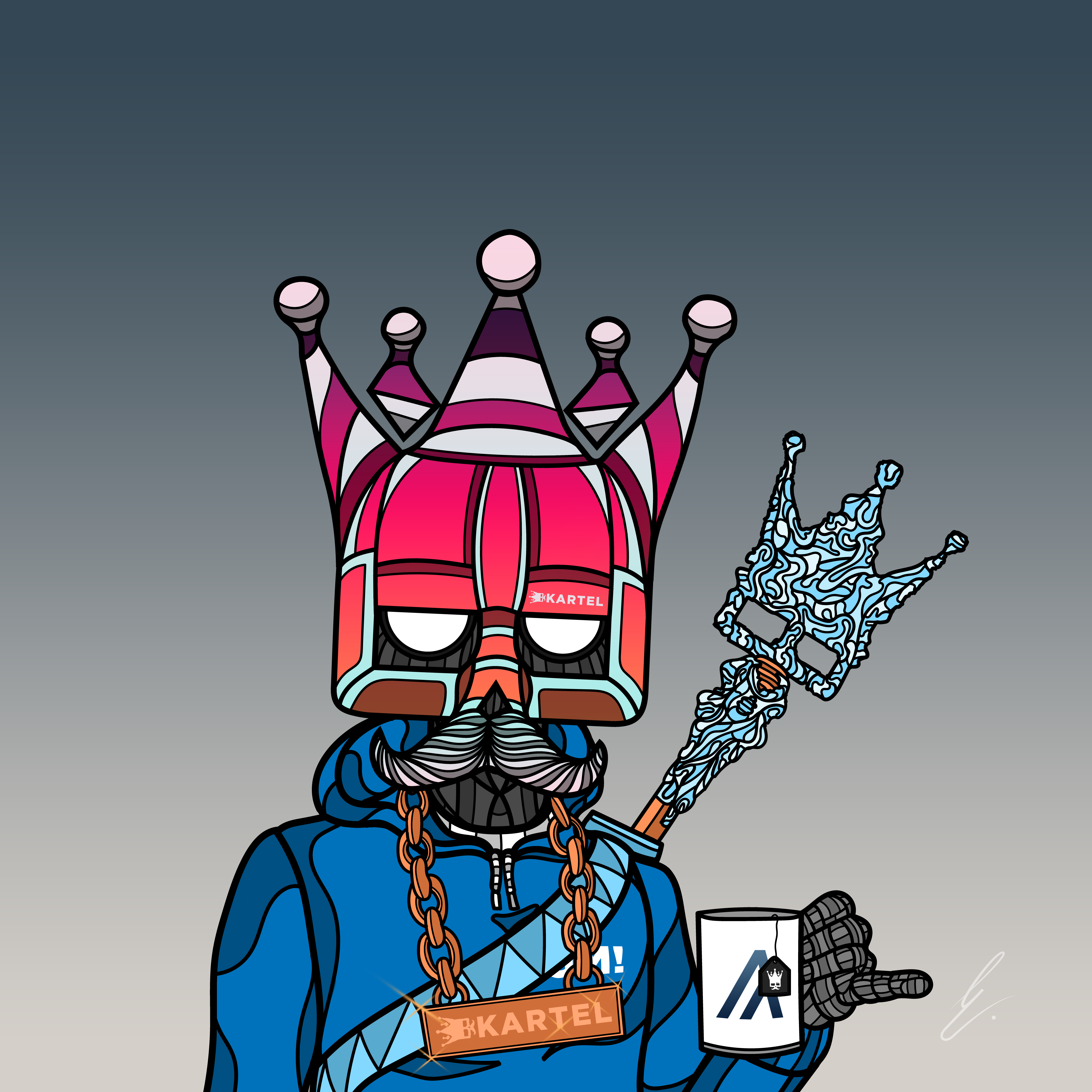 B-KARTEL: SQUADDIES #1820 NFT on Algorand