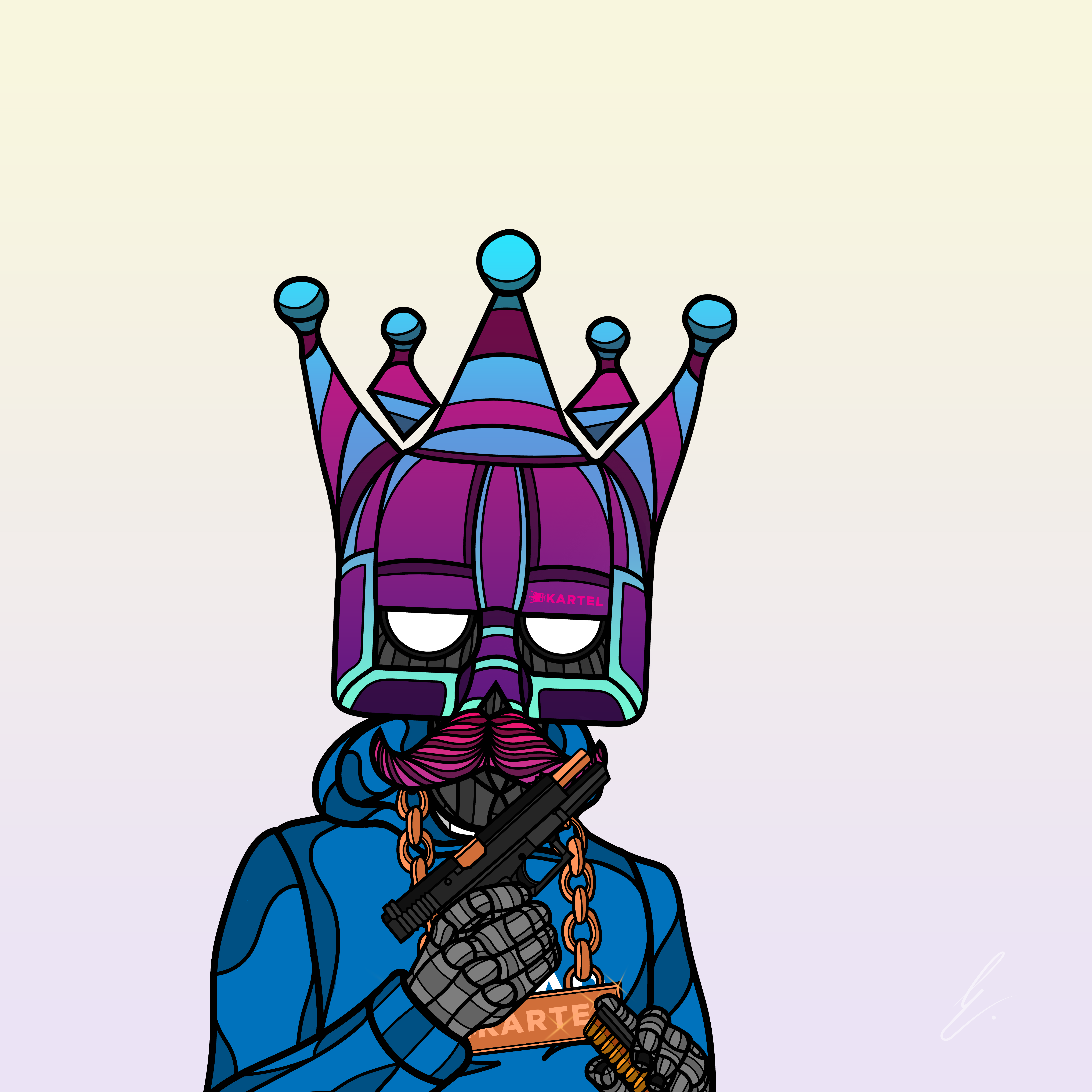 B-KARTEL: SQUADDIES #1821 NFT on Algorand