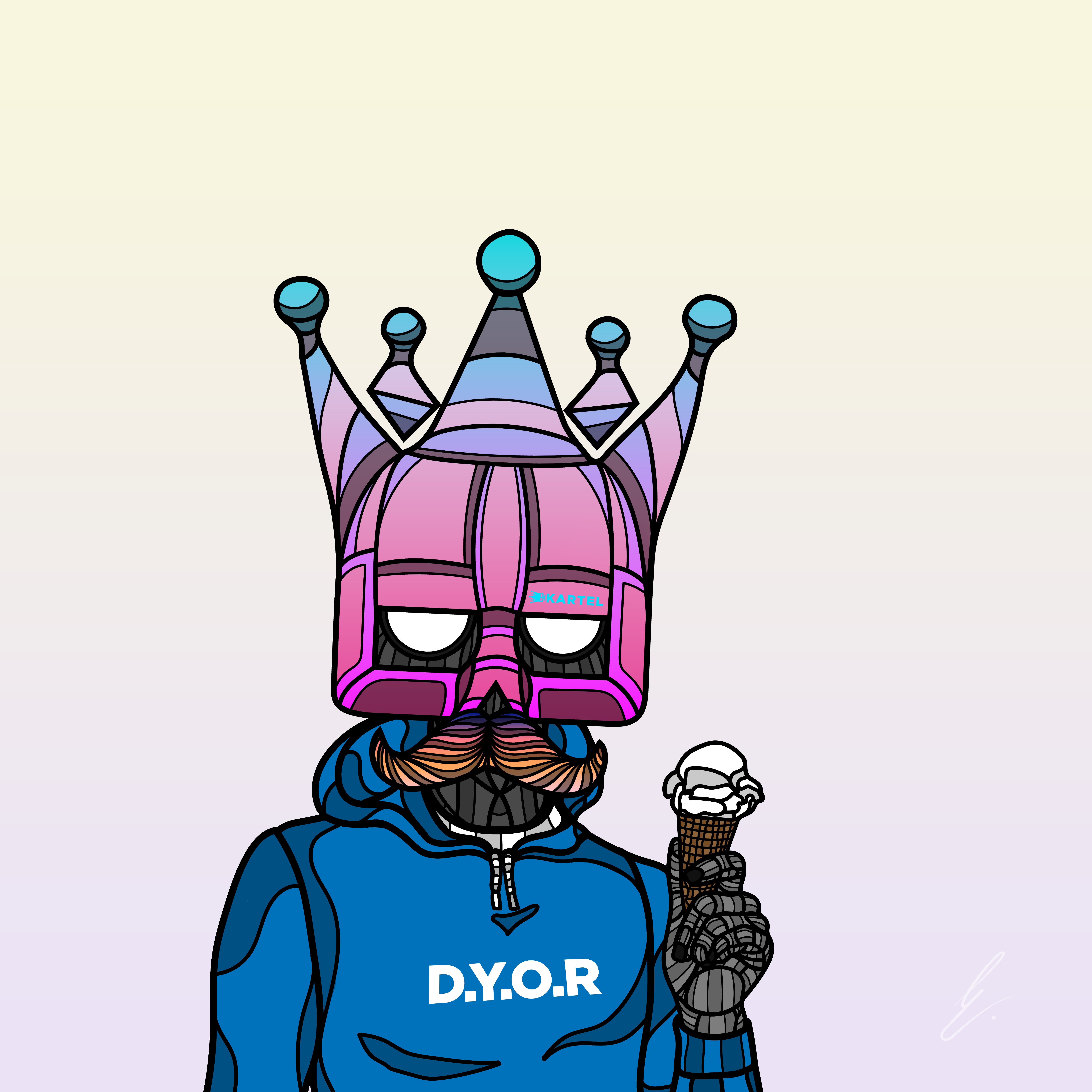 B-KARTEL: SQUADDIES #1838 NFT on Algorand