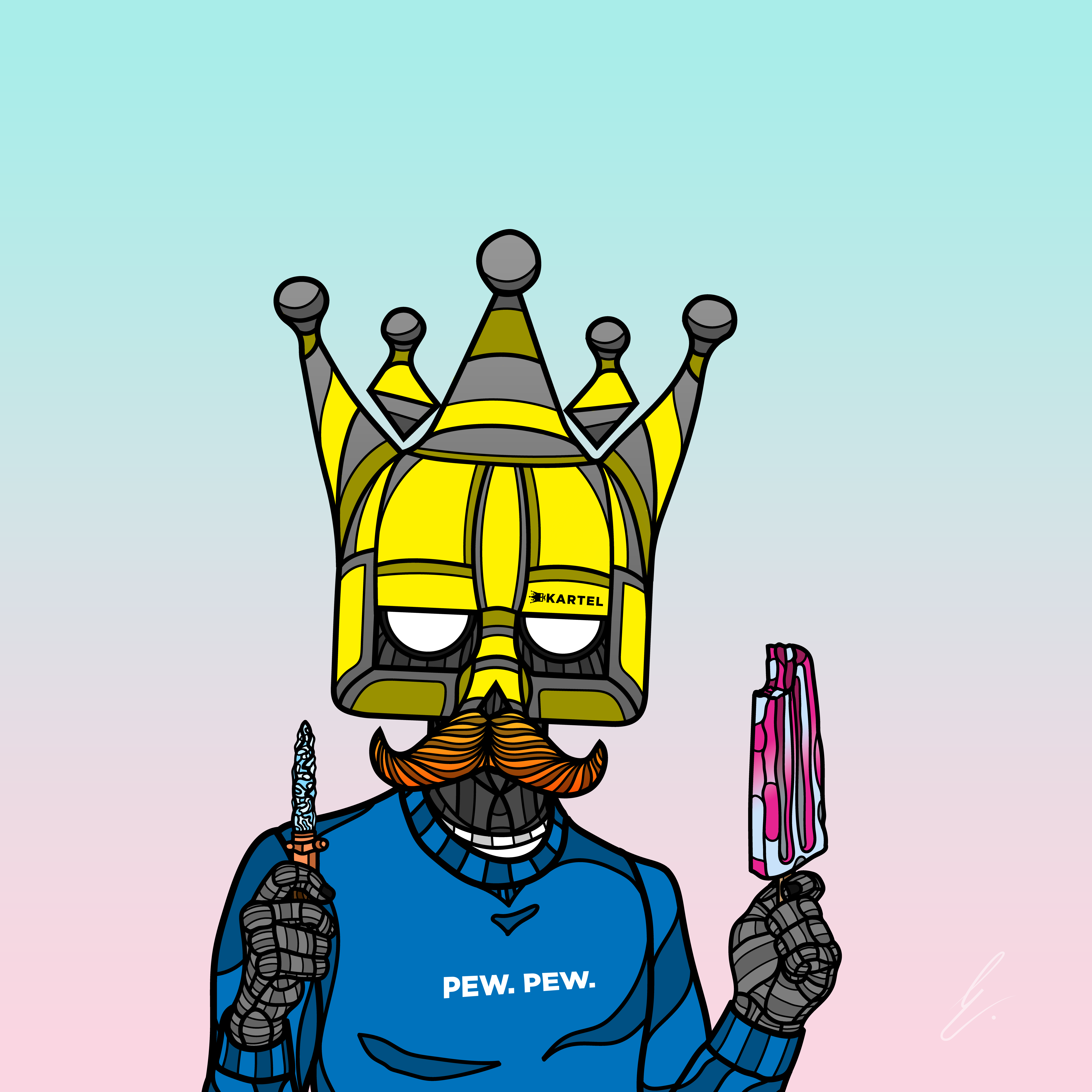 B-KARTEL: SQUADDIES #1839 NFT on Algorand