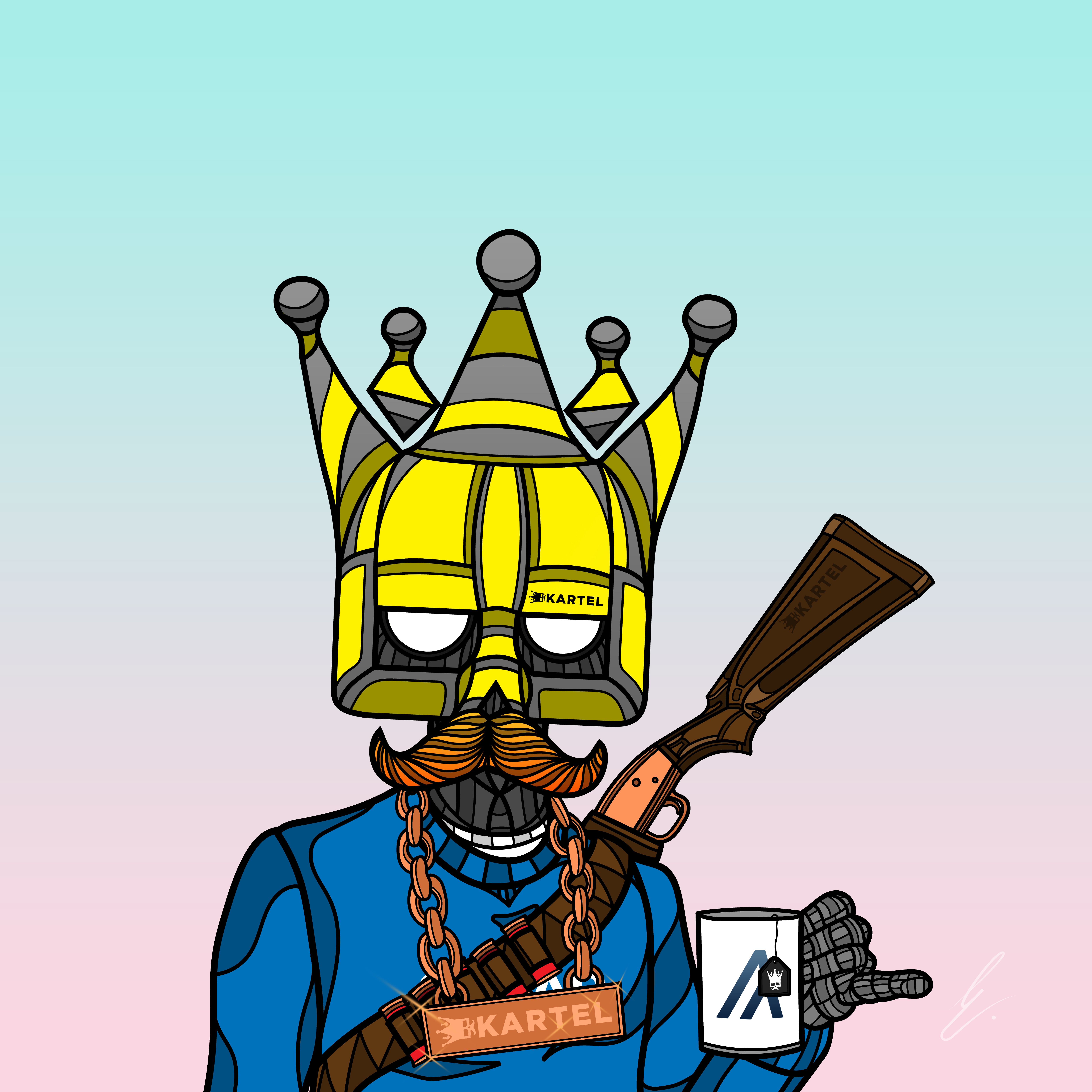 B-KARTEL: SQUADDIES #1840 NFT on Algorand